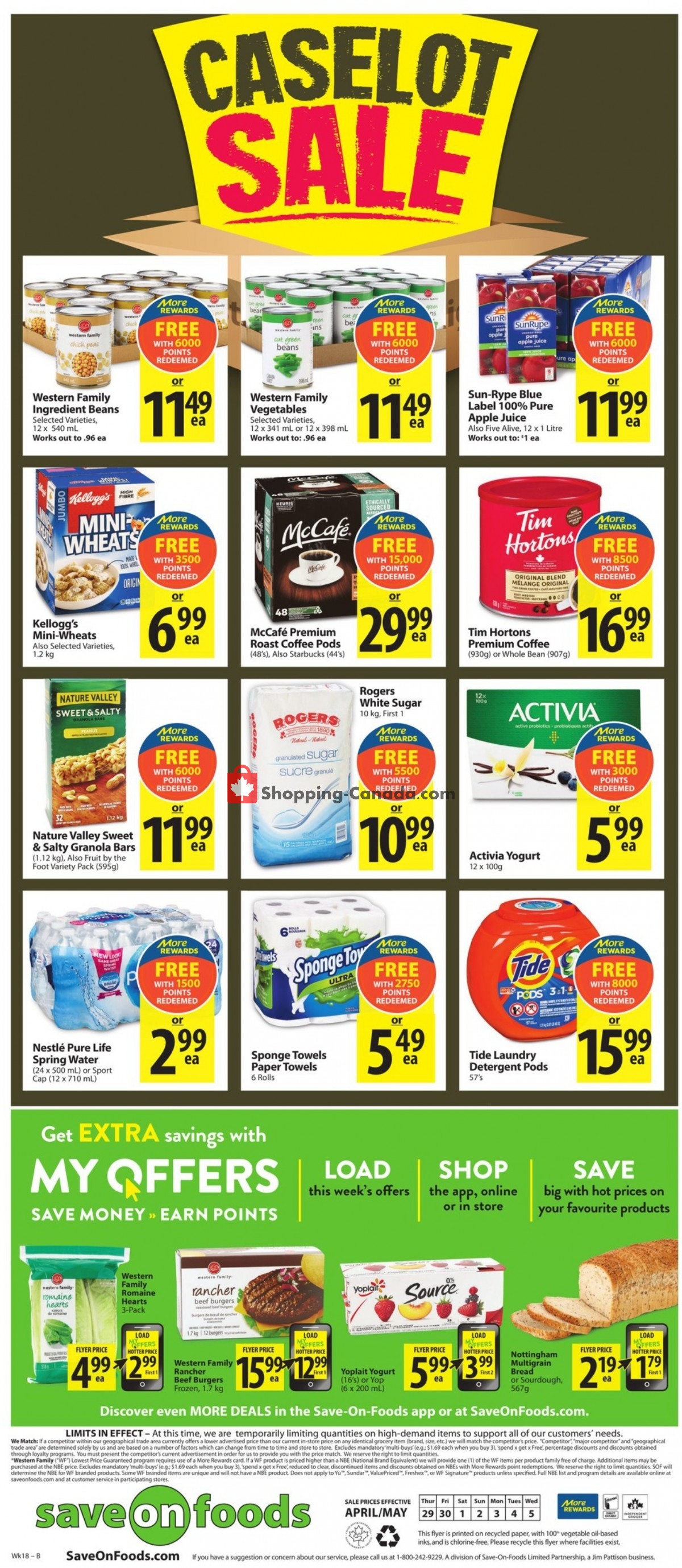 Save On Foods flyer from Thursday April 29, 2021 to Wednesday May 5, 2021 - page 14