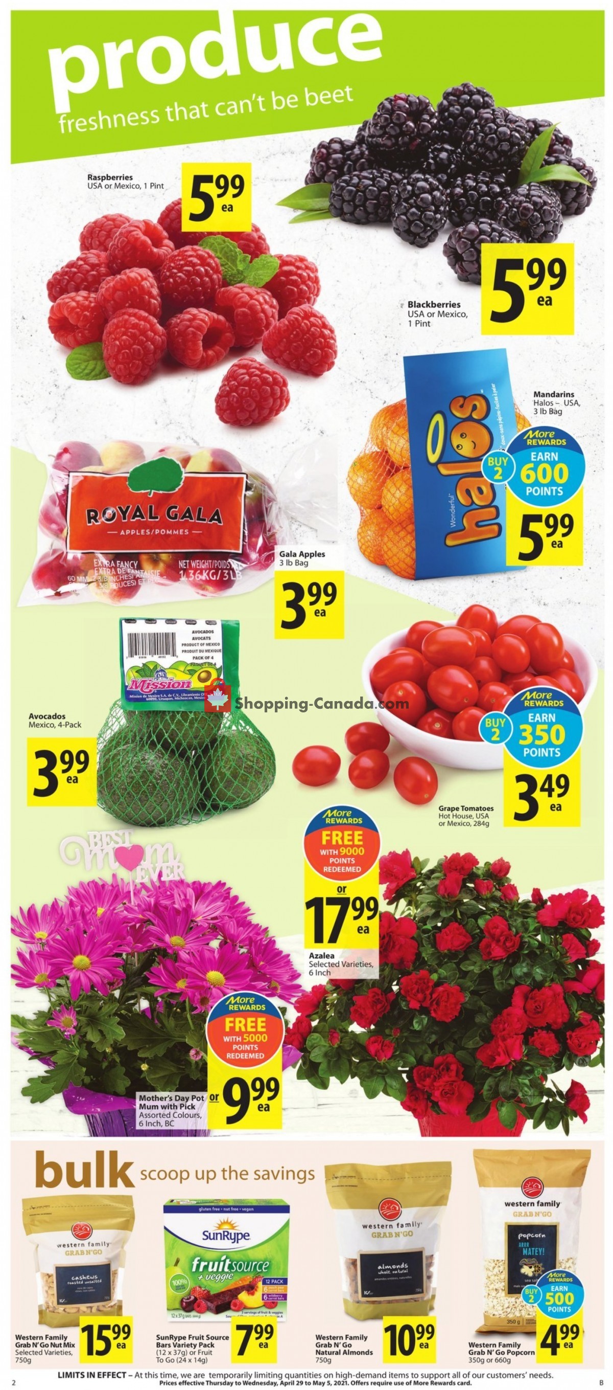 Save On Foods flyer from Thursday April 29, 2021 to Wednesday May 5, 2021 - page 2
