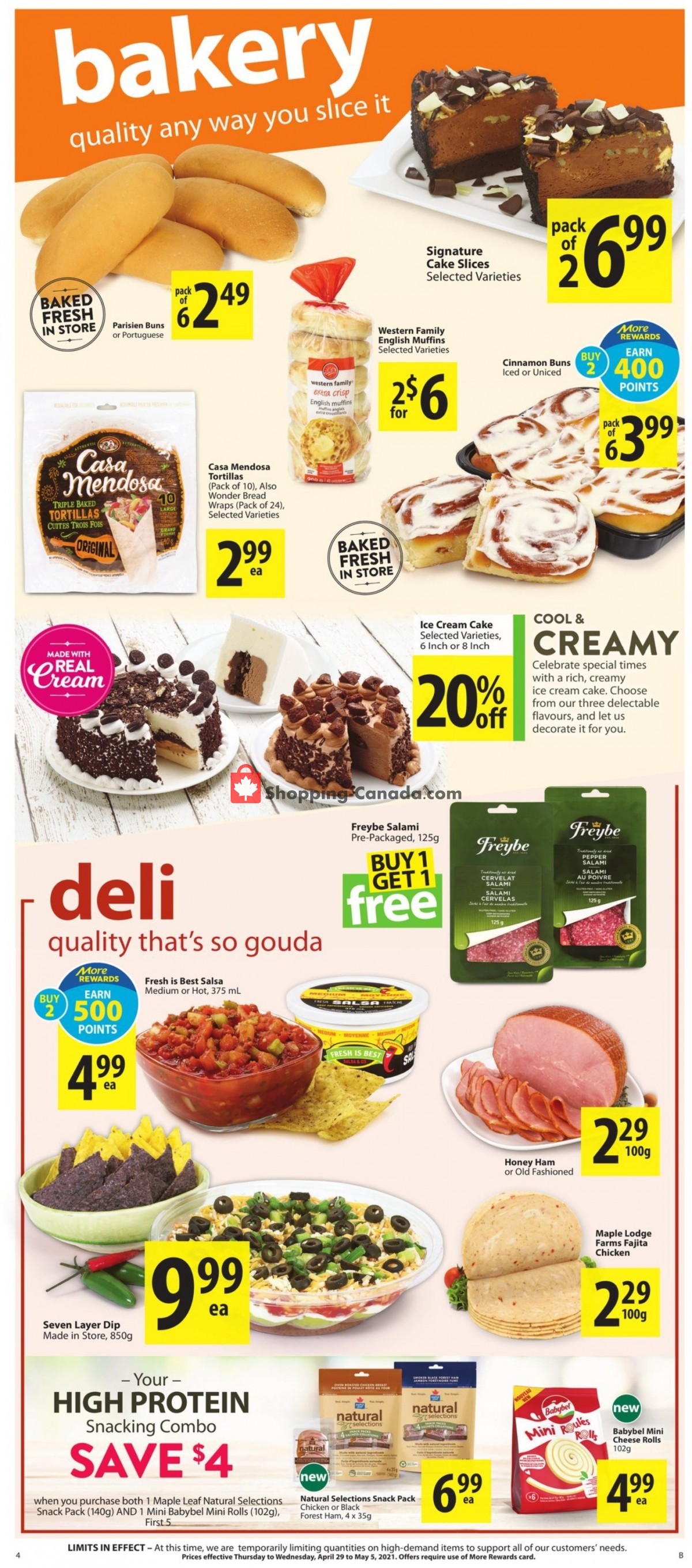 Save On Foods flyer from Thursday April 29, 2021 to Wednesday May 5, 2021 - page 4