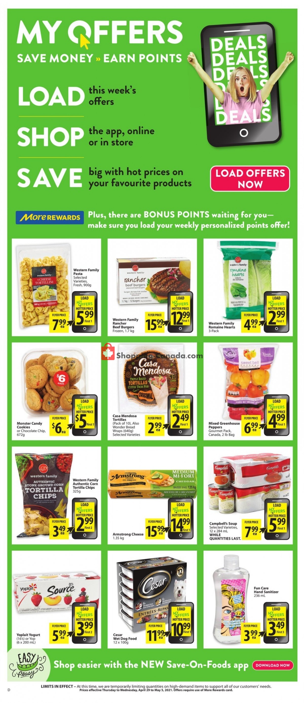 Save On Foods flyer from Thursday April 29, 2021 to Wednesday May 5, 2021 - page 17