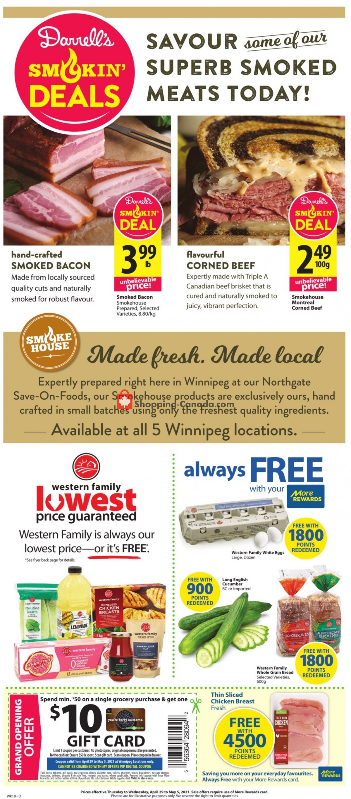 Save On Foods flyer from Thursday April 29, 2021 to Wednesday May 5, 2021 - page 2