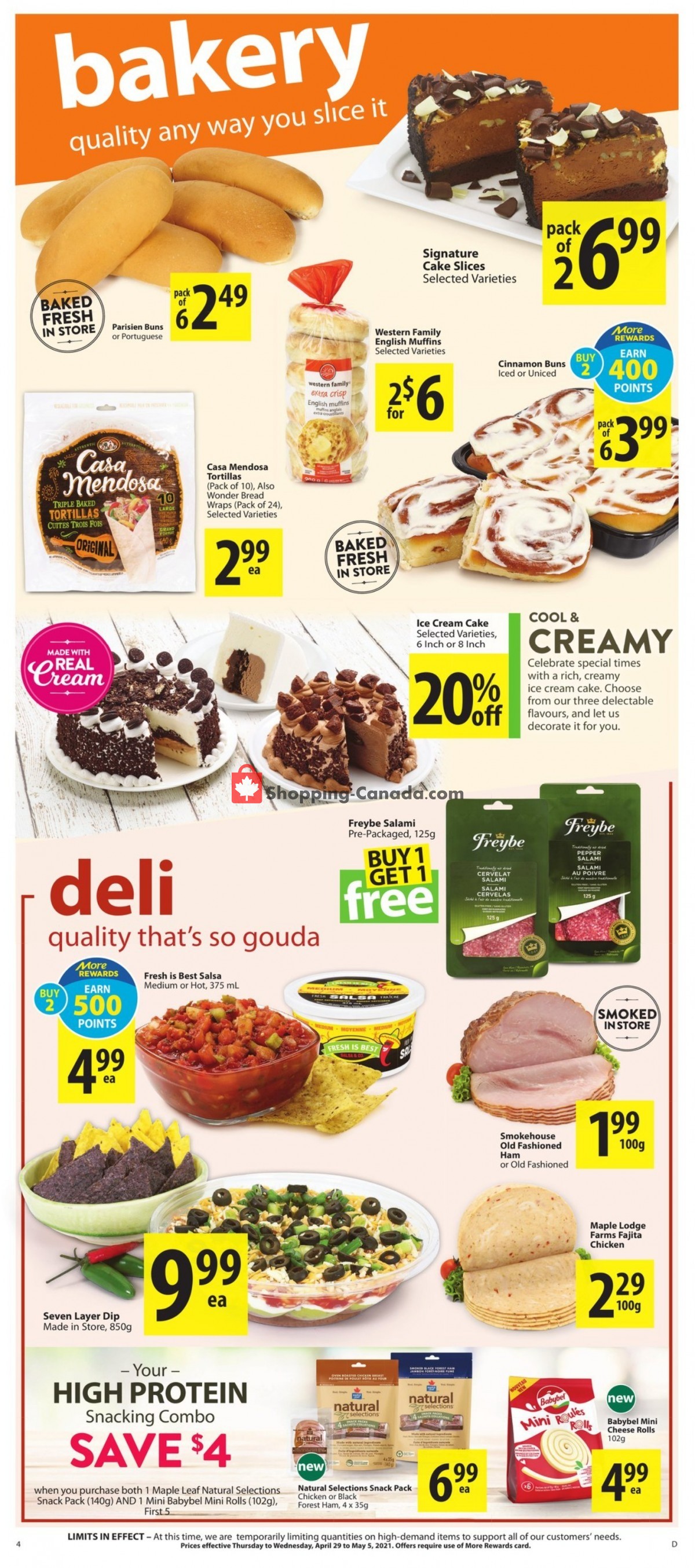 Save On Foods flyer from Thursday April 29, 2021 to Wednesday May 5, 2021 - page 6