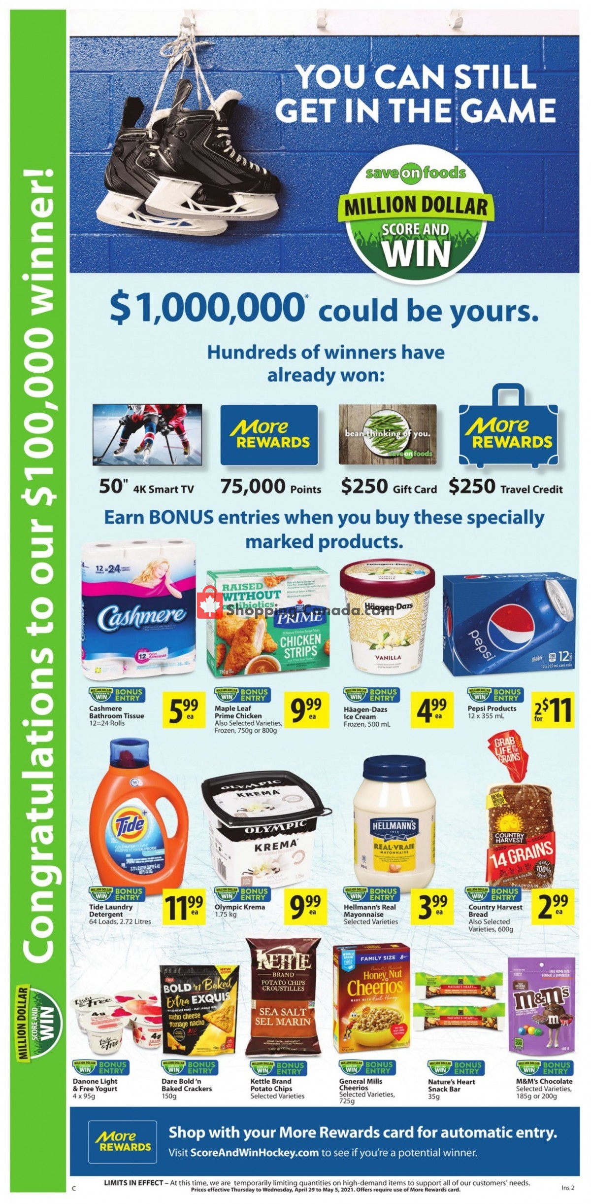 Save On Foods flyer from Thursday April 29, 2021 to Wednesday May 5, 2021 - page 10