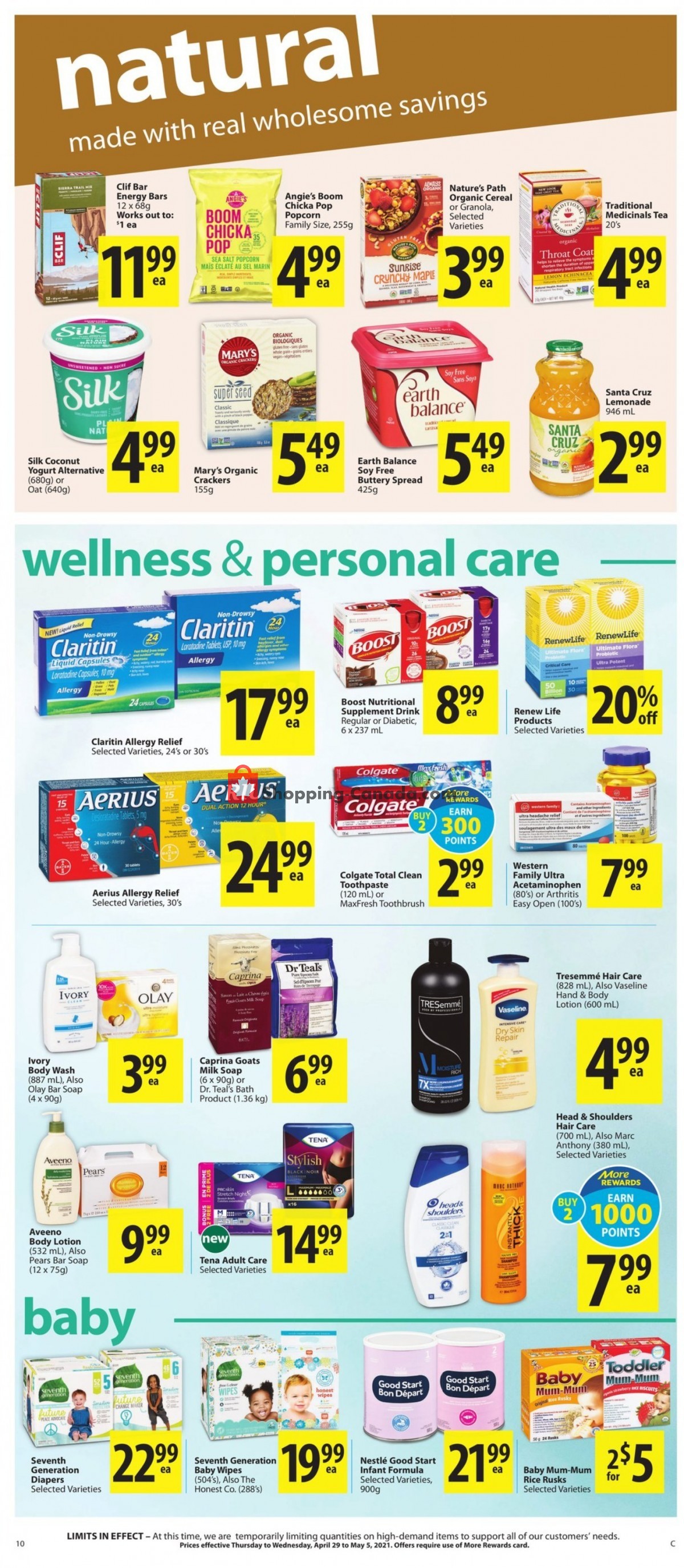 Save On Foods flyer from Thursday April 29, 2021 to Wednesday May 5, 2021 - page 12