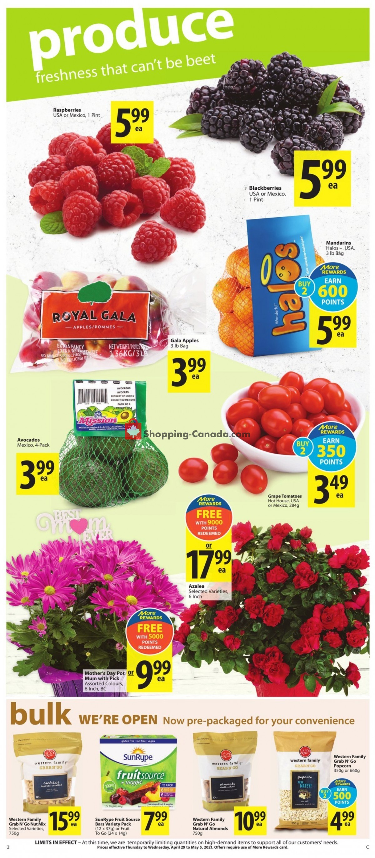 Save On Foods flyer from Thursday April 29, 2021 to Wednesday May 5, 2021 - page 2