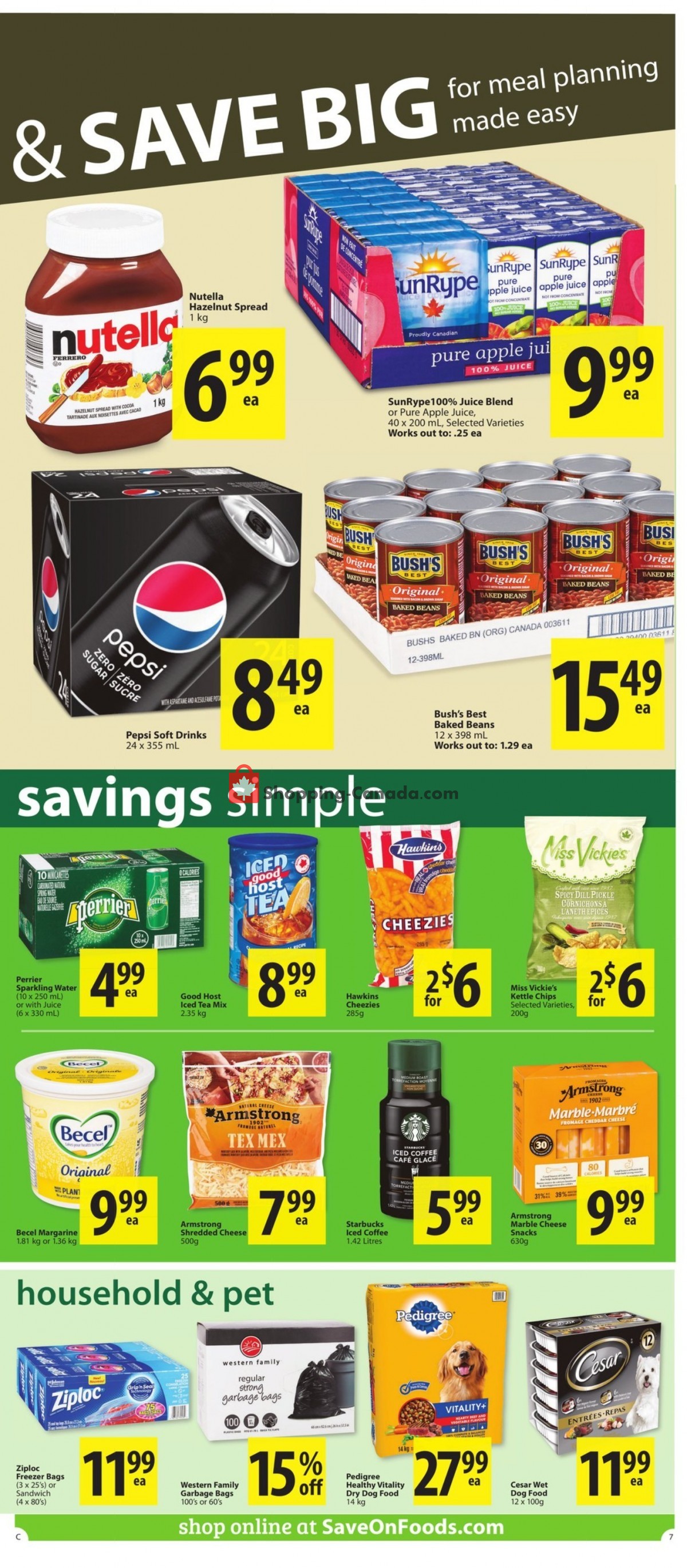 Save On Foods flyer from Thursday April 29, 2021 to Wednesday May 5, 2021 - page 7