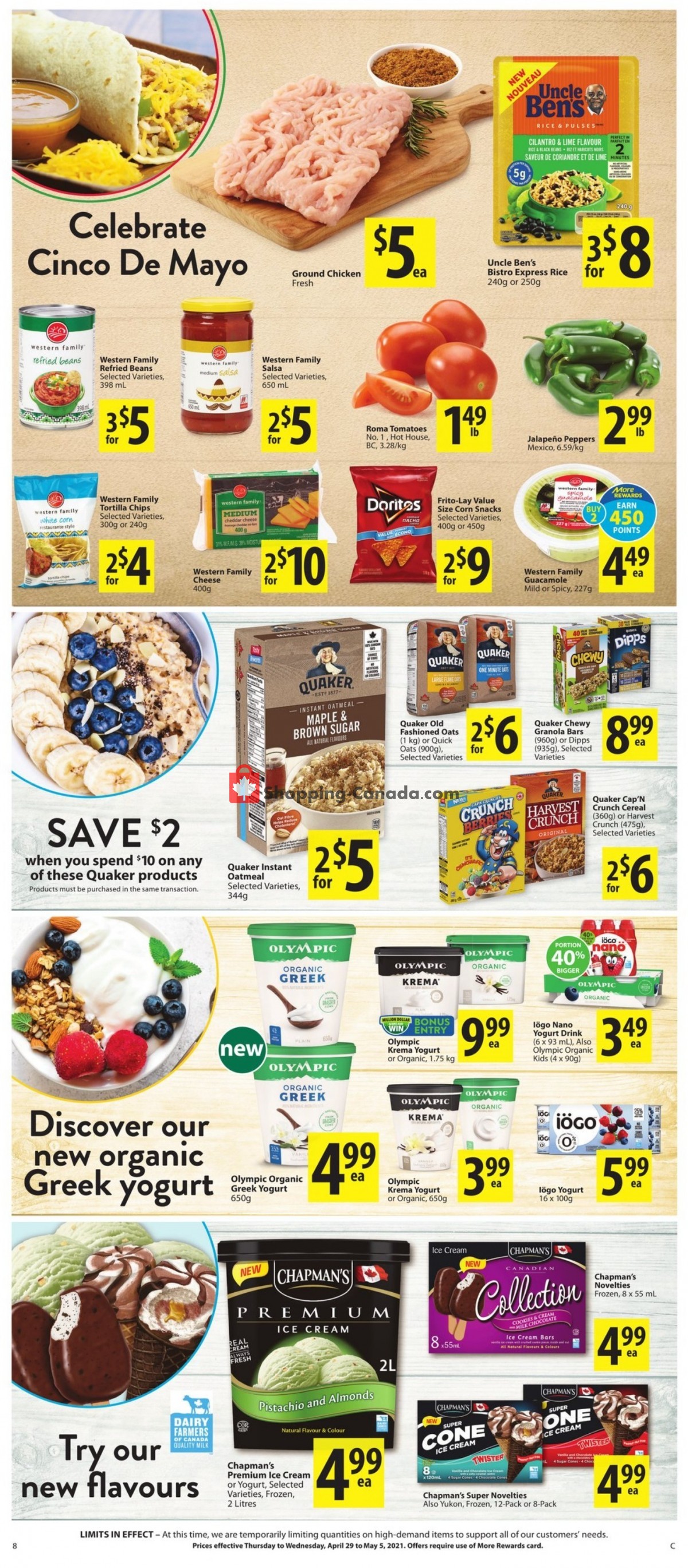 Save On Foods flyer from Thursday April 29, 2021 to Wednesday May 5, 2021 - page 8