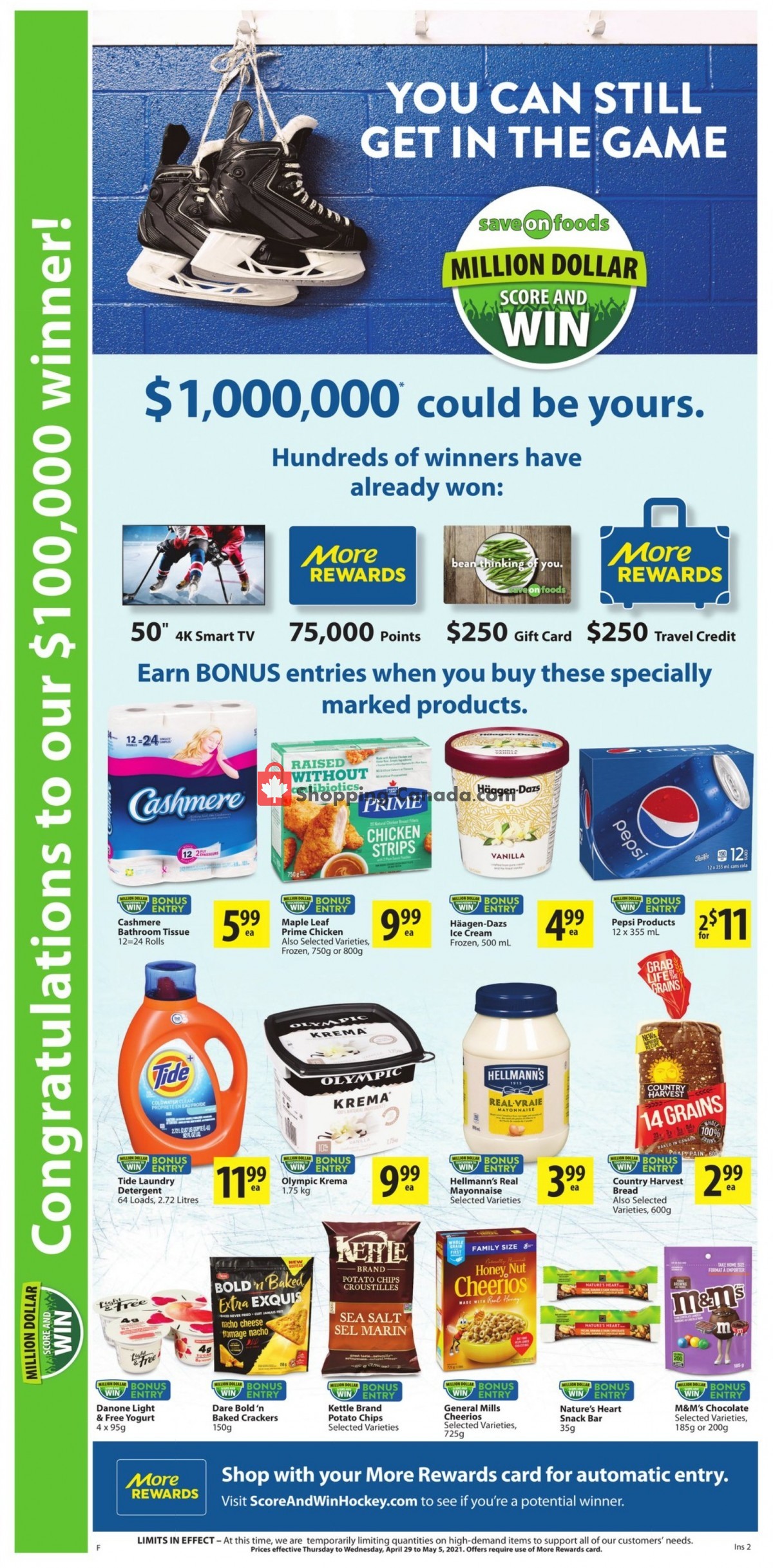 Save On Foods flyer from Thursday April 29, 2021 to Wednesday May 5, 2021 - page 10