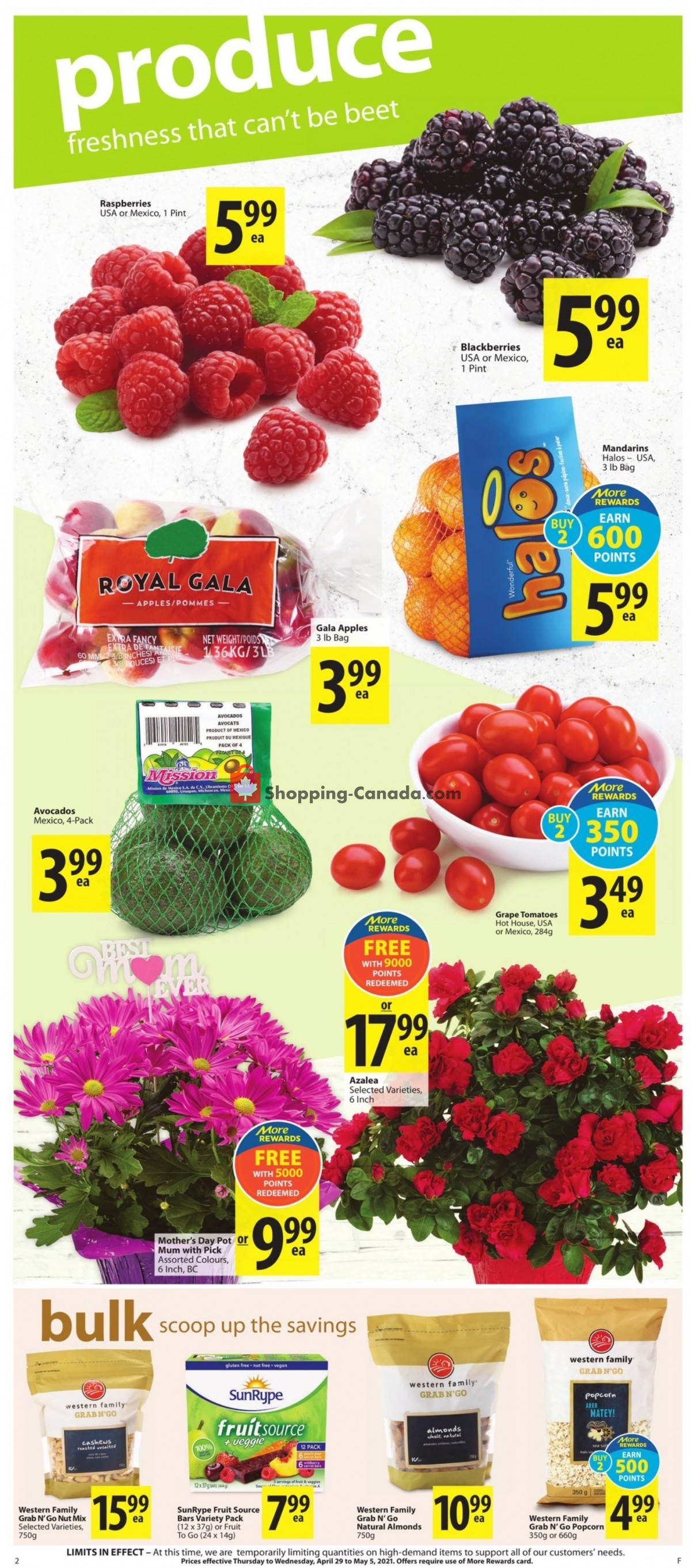Save On Foods flyer from Thursday April 29, 2021 to Wednesday May 5, 2021 - page 2