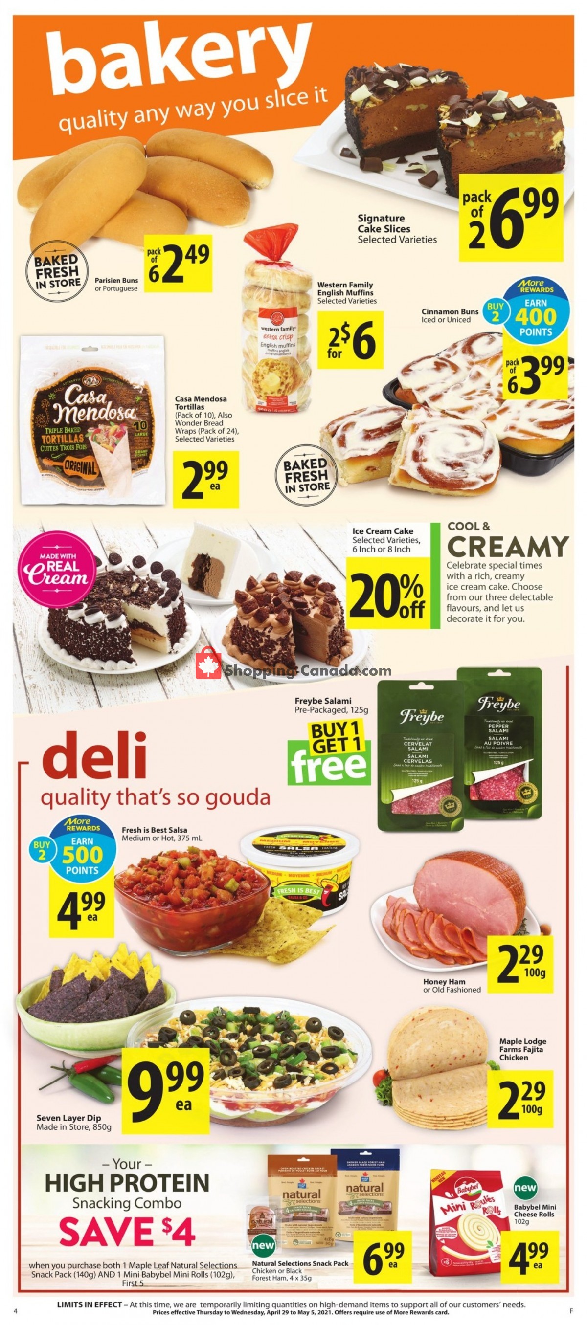 Save On Foods flyer from Thursday April 29, 2021 to Wednesday May 5, 2021 - page 4