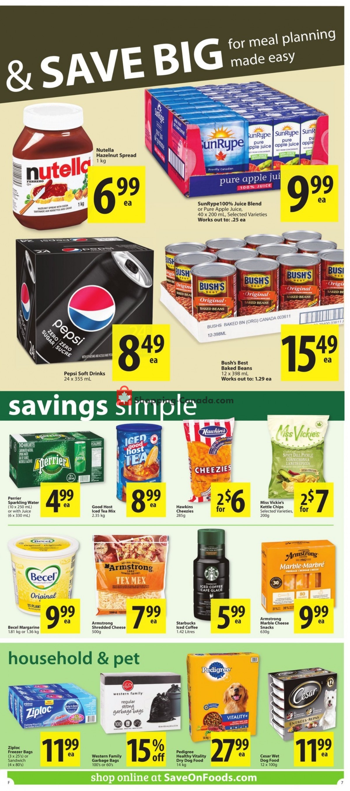 Save On Foods flyer from Thursday April 29, 2021 to Wednesday May 5, 2021 - page 7