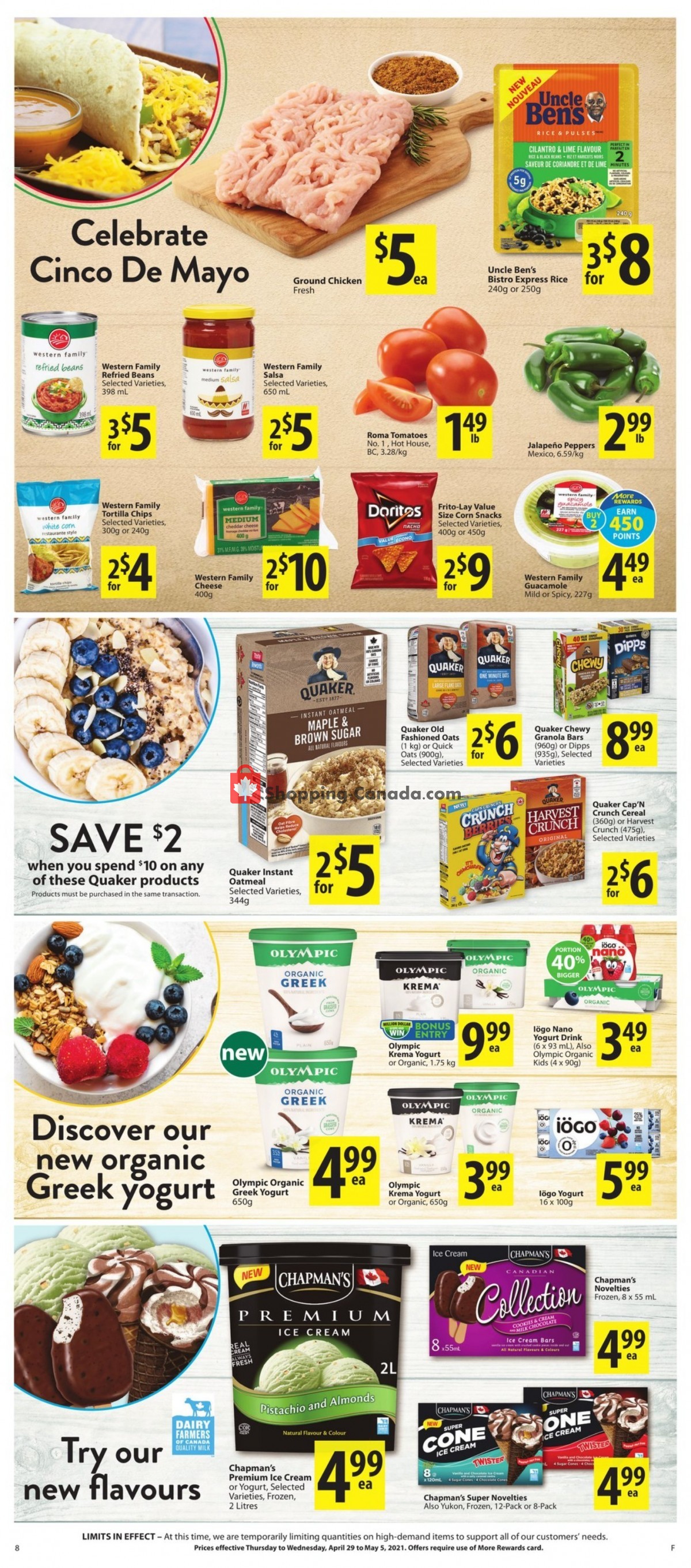 Save On Foods flyer from Thursday April 29, 2021 to Wednesday May 5, 2021 - page 8
