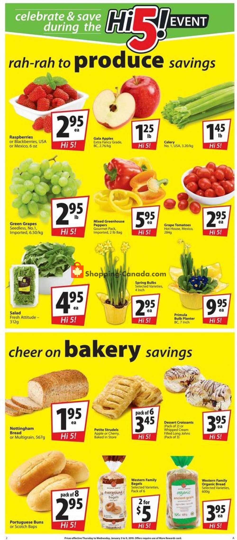 Save On Foods flyer from Thursday January 3, 2019 to Wednesday January 9, 2019 - page 2