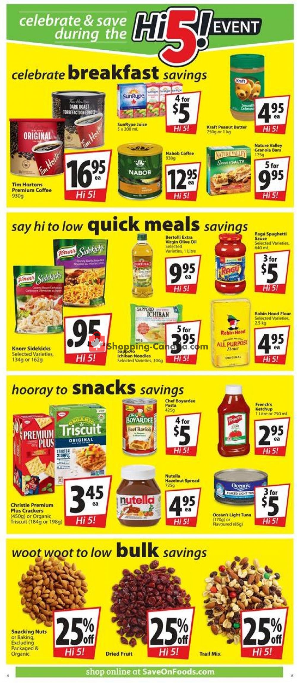 Save On Foods flyer from Thursday January 3, 2019 to Wednesday January 9, 2019 - page 4
