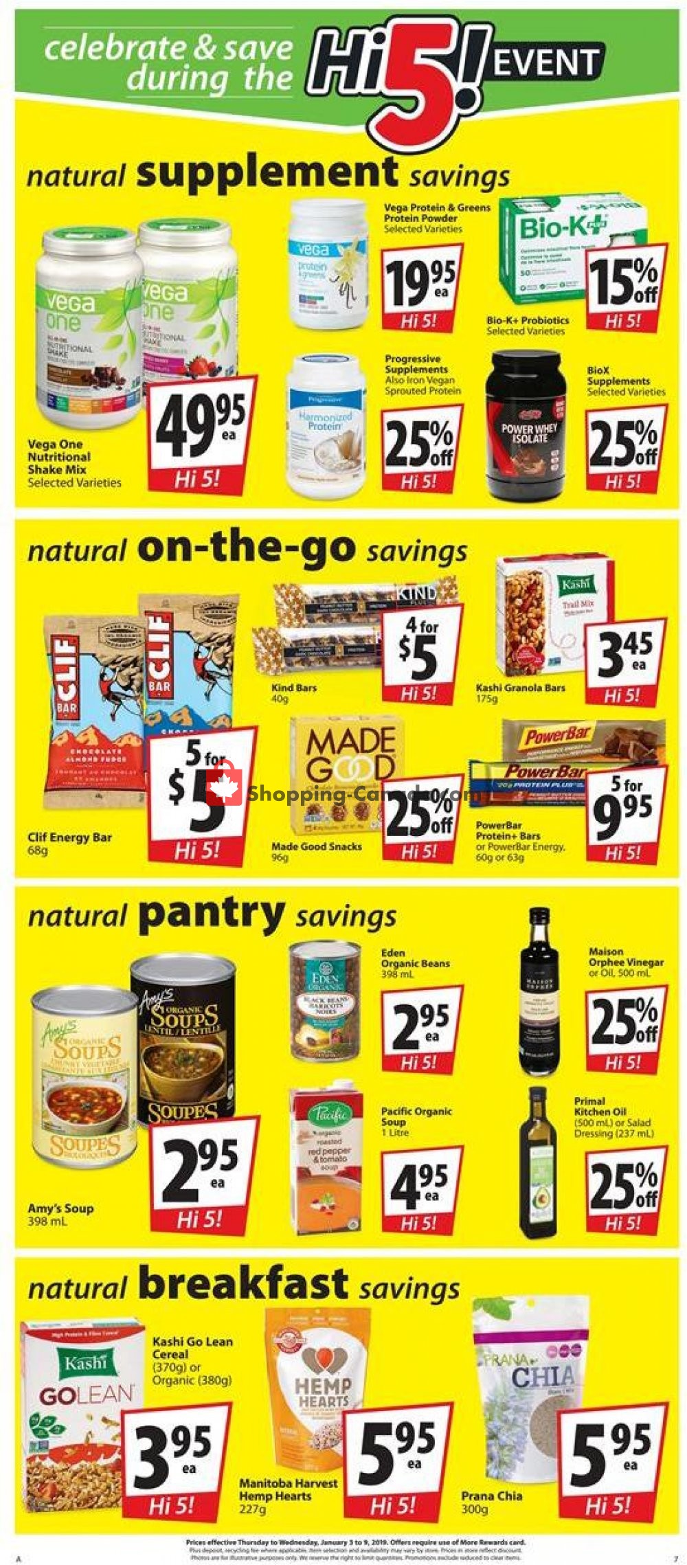 Save On Foods flyer from Thursday January 3, 2019 to Wednesday January 9, 2019 - page 7