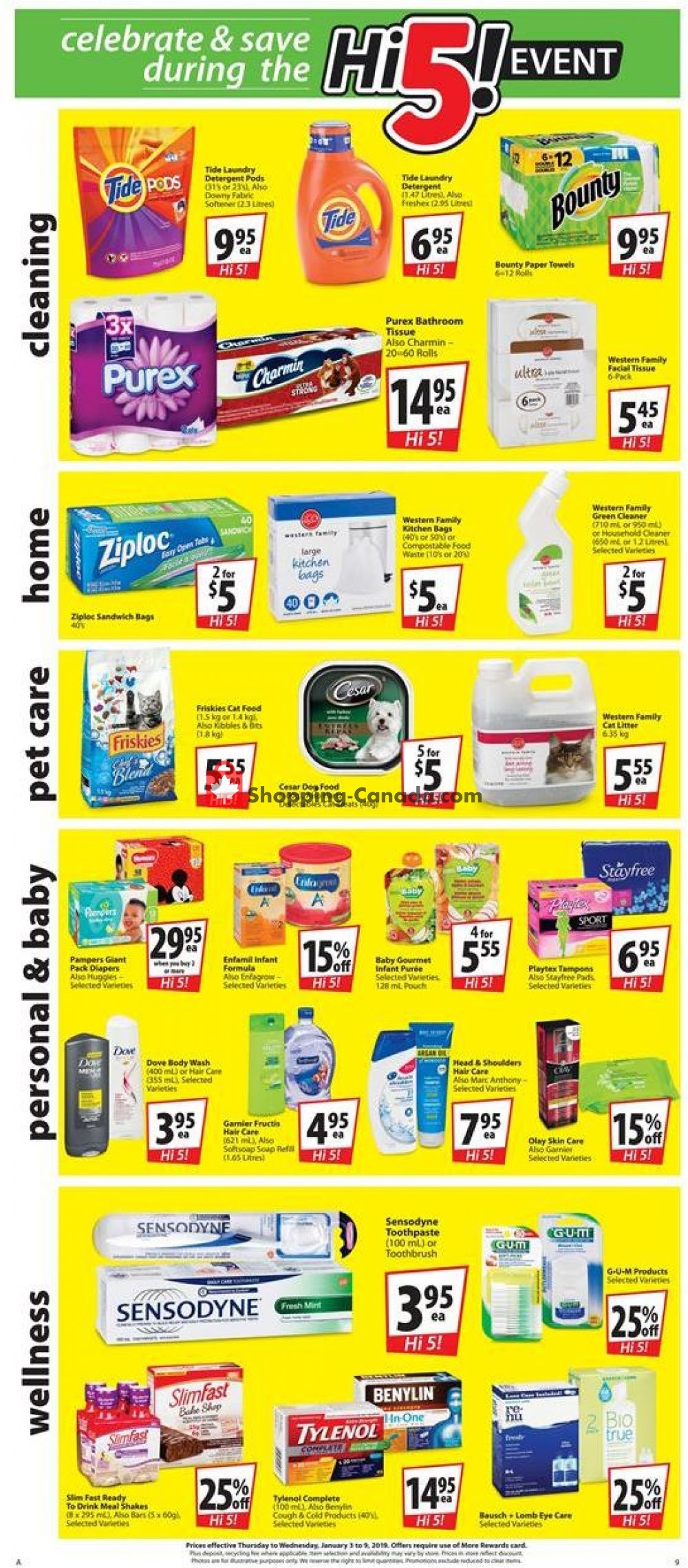 Save On Foods flyer from Thursday January 3, 2019 to Wednesday January 9, 2019 - page 9