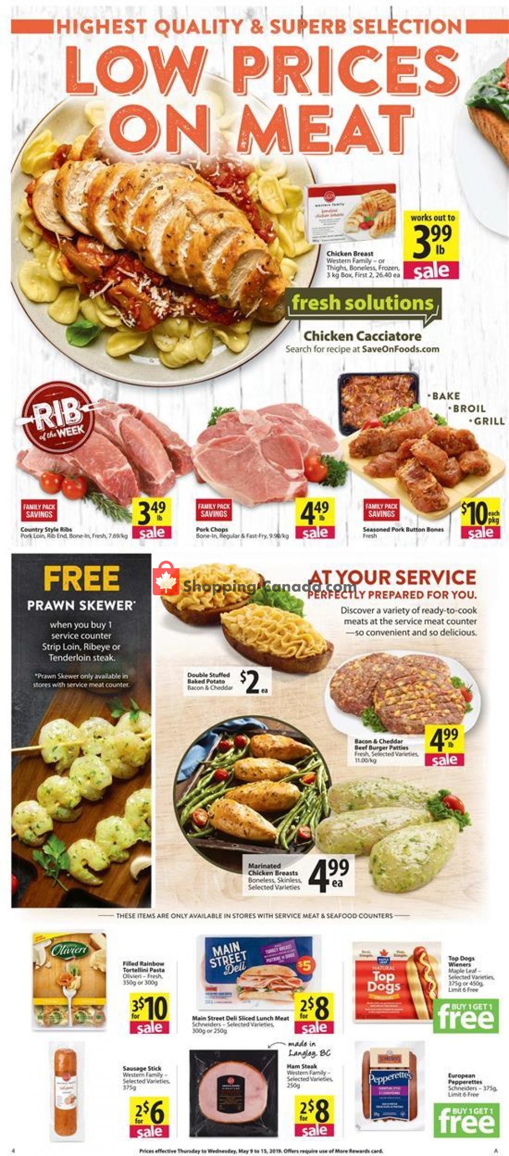 Save On Foods flyer from Thursday May 9, 2019 to Wednesday May 15, 2019 - page 6