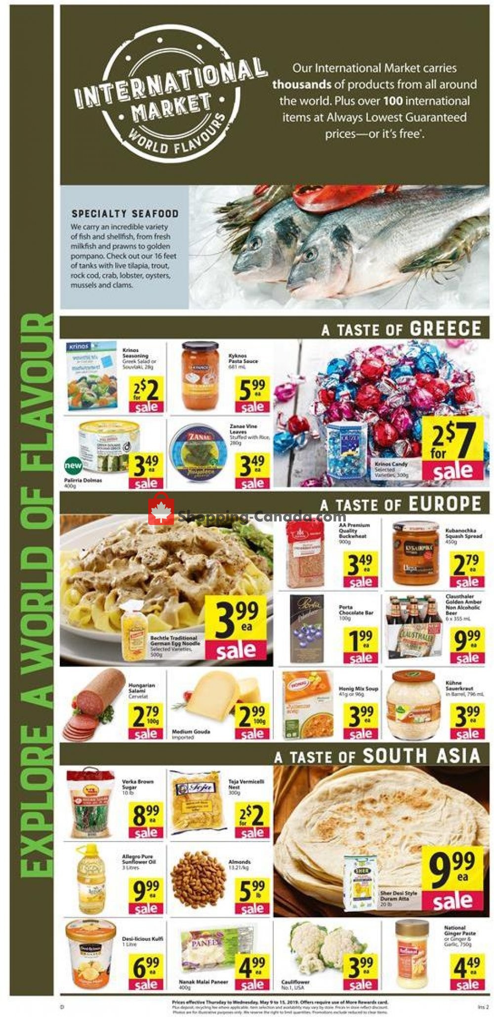 Save On Foods flyer from Thursday May 9, 2019 to Wednesday May 15, 2019 - page 14