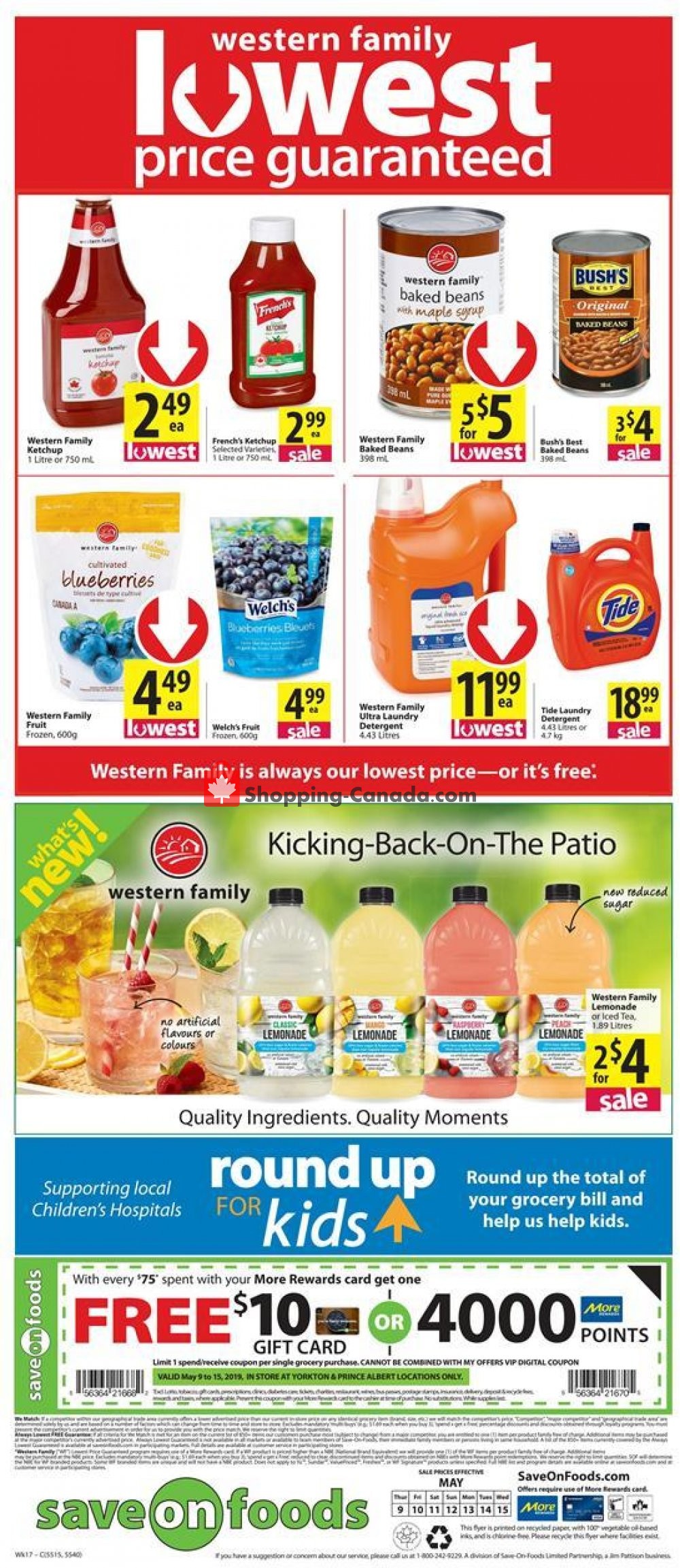 Save On Foods flyer from Thursday May 9, 2019 to Wednesday May 15, 2019 - page 14