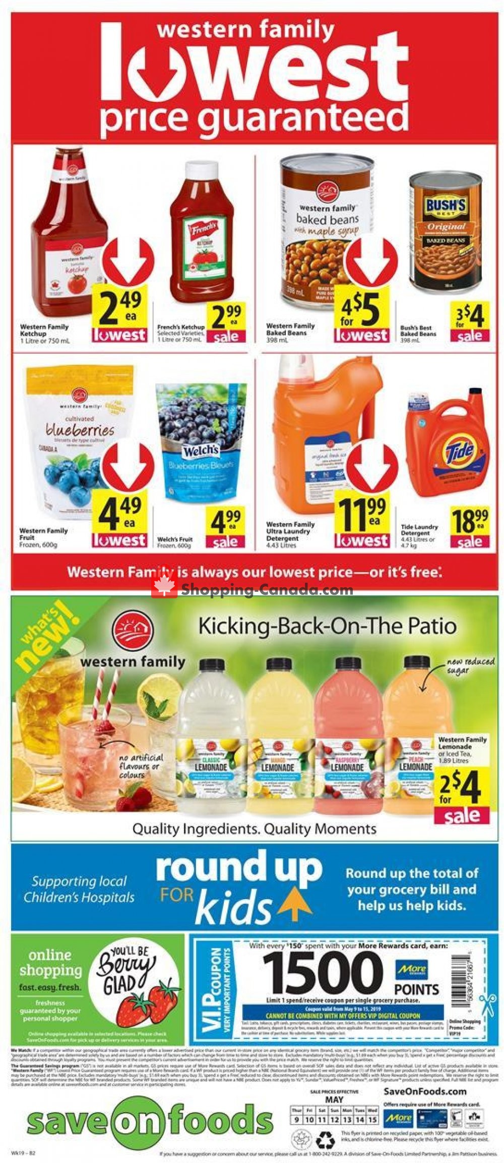 Save On Foods flyer from Thursday May 9, 2019 to Wednesday May 15, 2019 - page 14