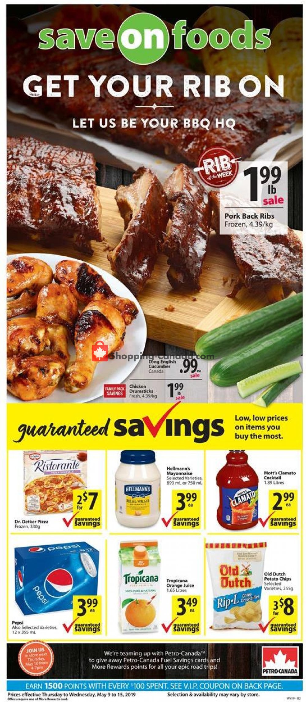 Save On Foods flyer from Thursday May 9, 2019 to Wednesday May 15, 2019 - page 3
