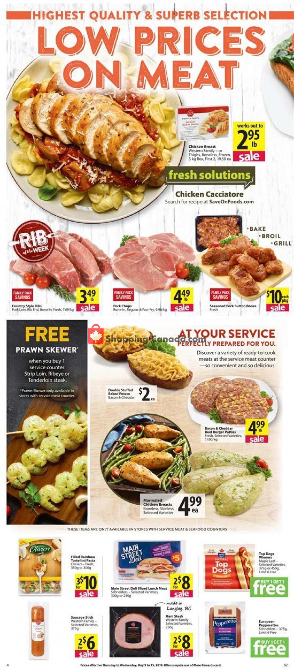 Save On Foods flyer from Thursday May 9, 2019 to Wednesday May 15, 2019 - page 6
