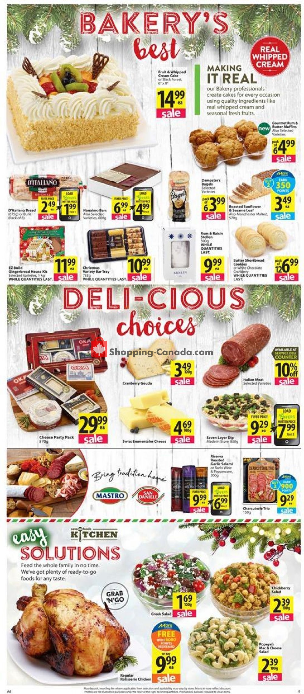 Save On Foods flyer from Thursday December 12, 2019 to Wednesday December 18, 2019 - page 9