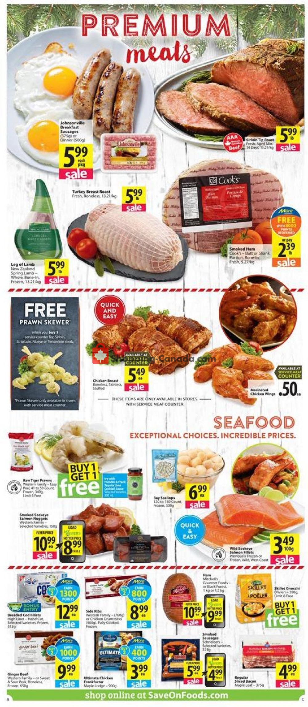 Save On Foods flyer from Thursday December 12, 2019 to Wednesday December 18, 2019 - page 8
