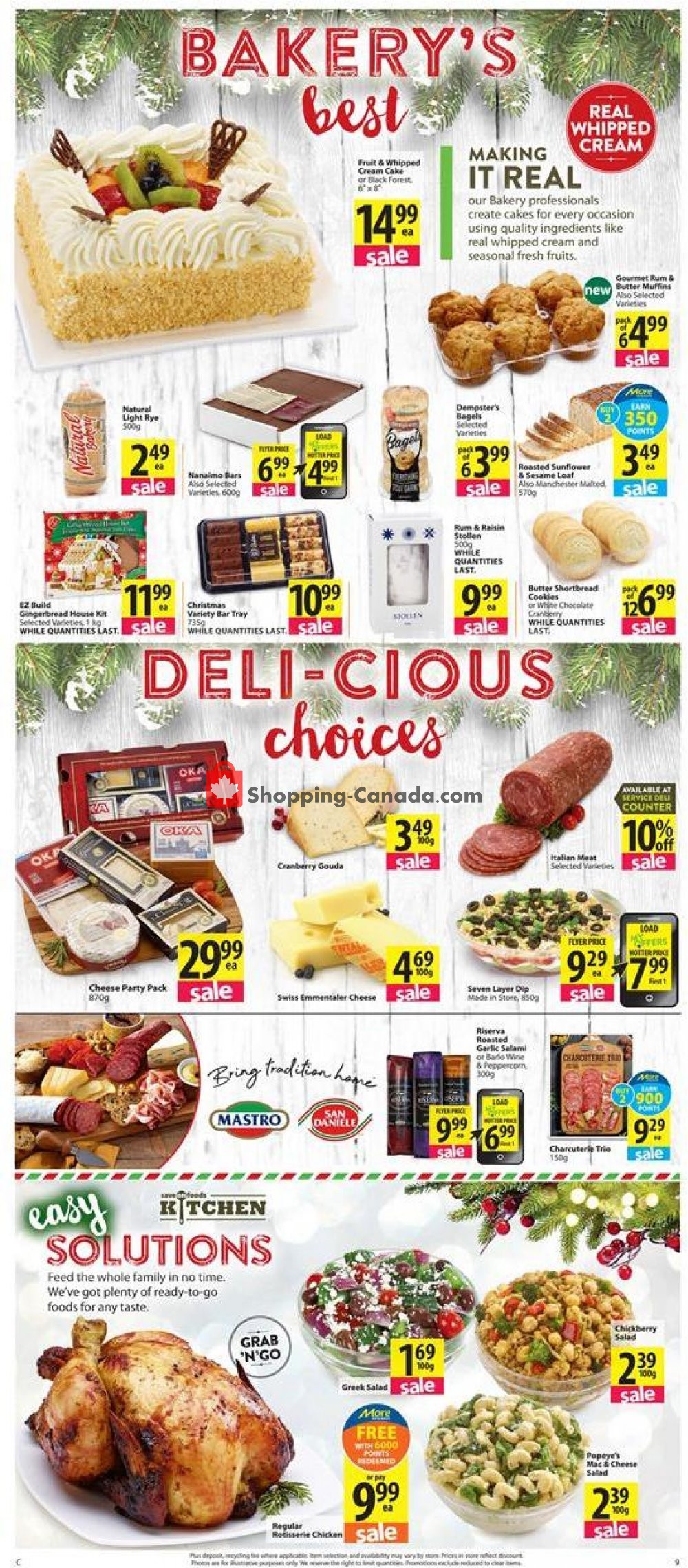 Save On Foods flyer from Thursday December 12, 2019 to Wednesday December 18, 2019 - page 9