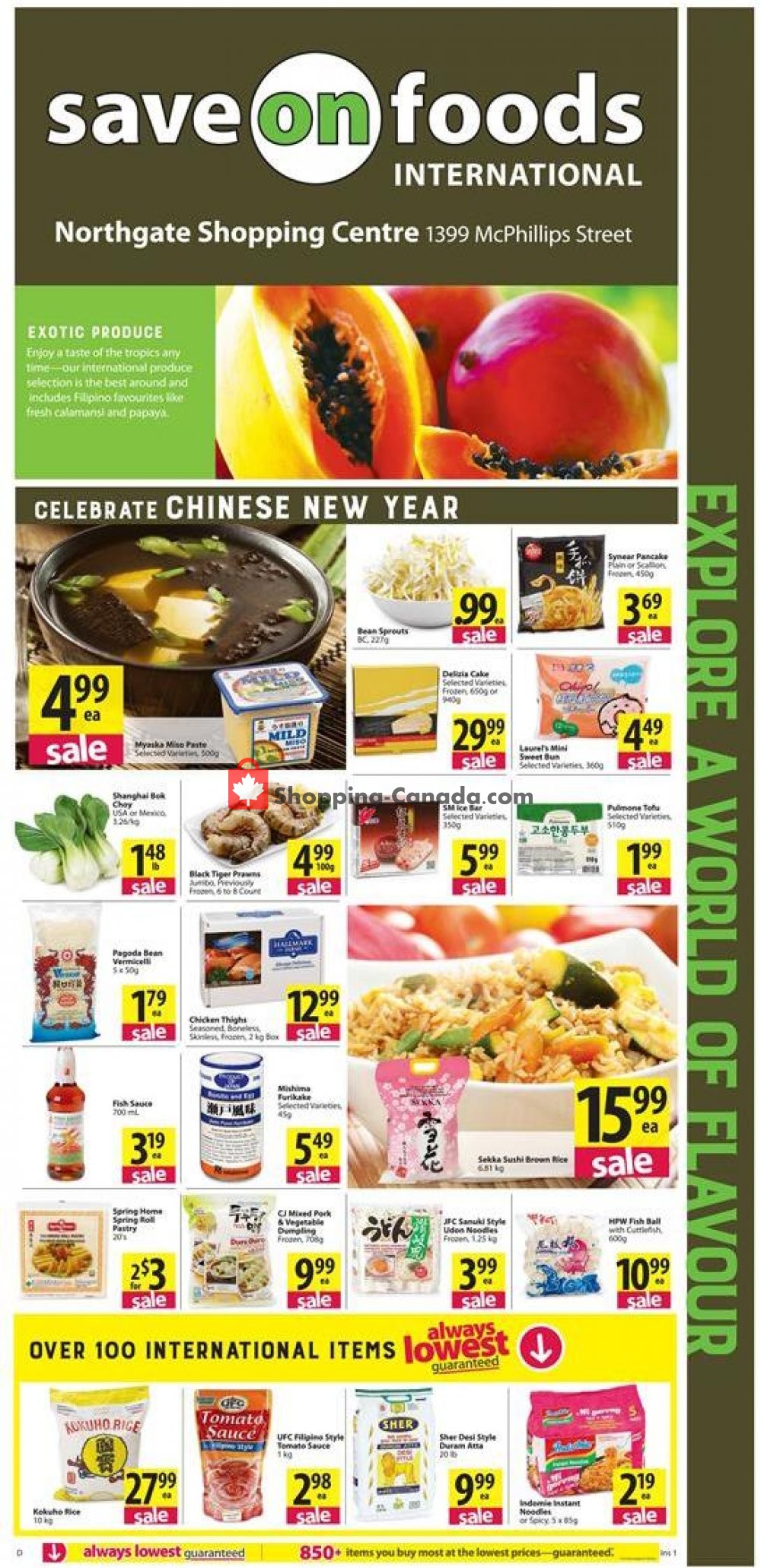 Save On Foods flyer from Thursday January 24, 2019 to Wednesday January 30, 2019 - page 13