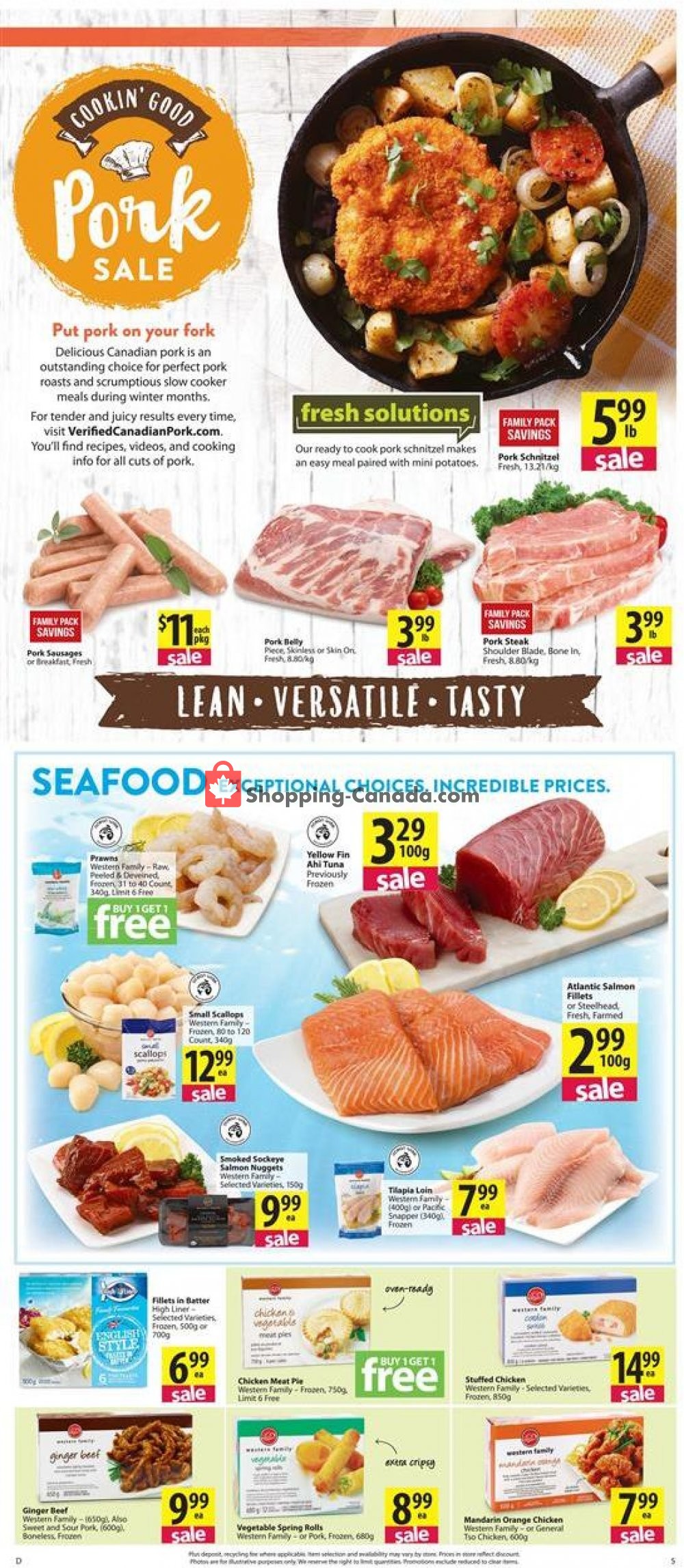 Save On Foods flyer from Thursday January 24, 2019 to Wednesday January 30, 2019 - page 5