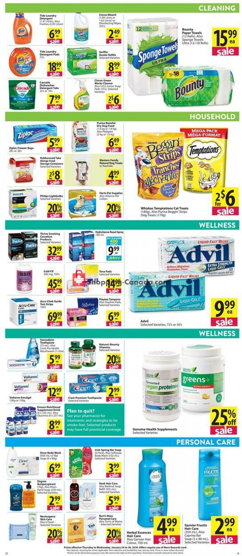 Save On Foods flyer from Thursday January 24, 2019 to Wednesday January 30, 2019 - page 9