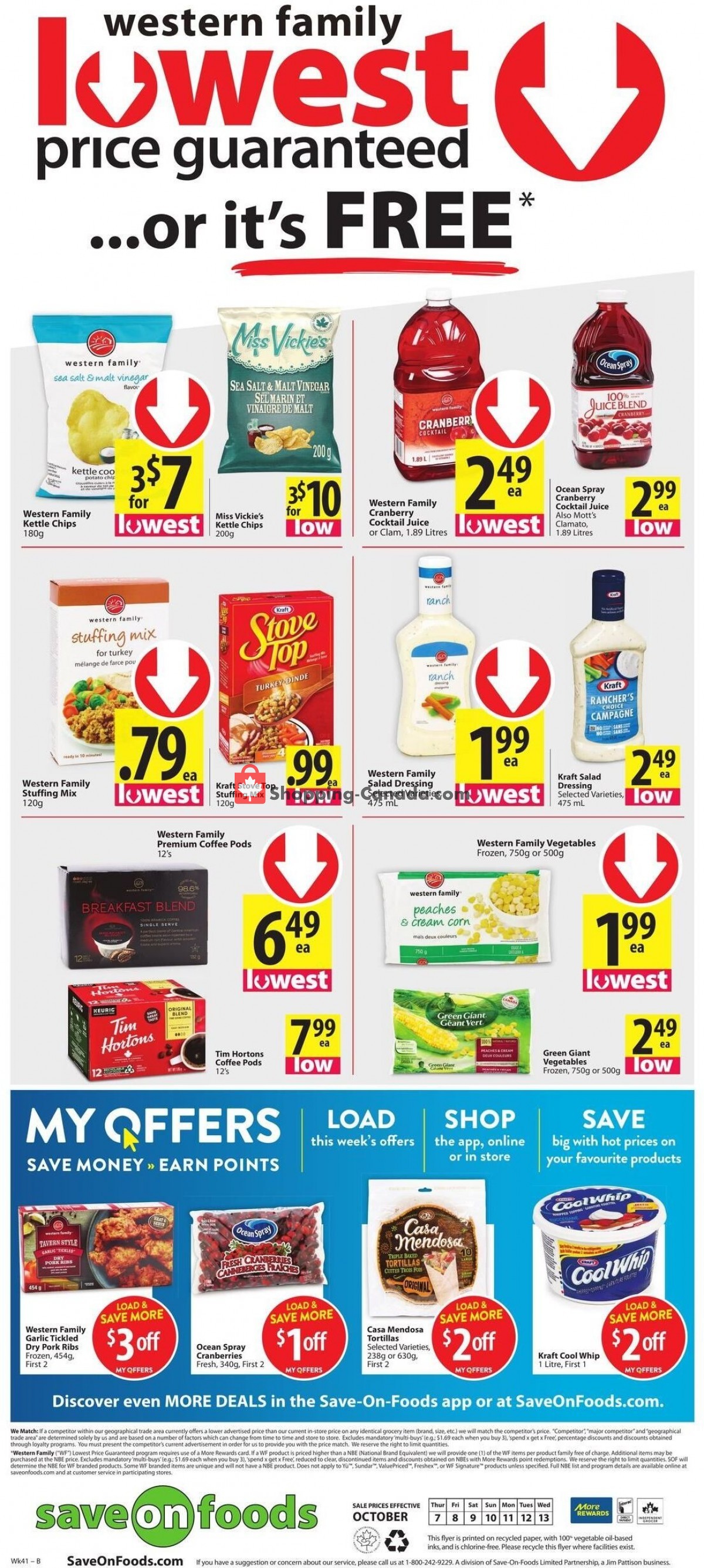 Save On Foods flyer from Thursday October 7, 2021 to Wednesday October 13, 2021 - page 14