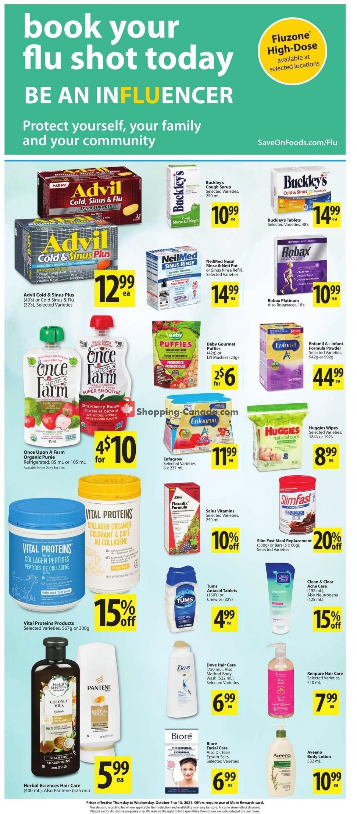 Save On Foods flyer from Thursday October 7, 2021 to Wednesday October 13, 2021 - page 16