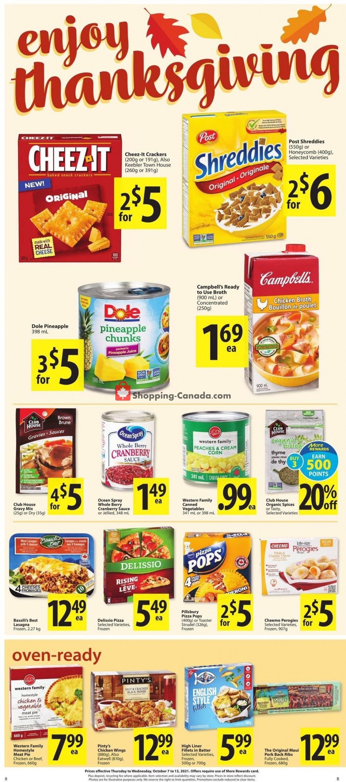 Save On Foods flyer from Thursday October 7, 2021 to Wednesday October 13, 2021 - page 8