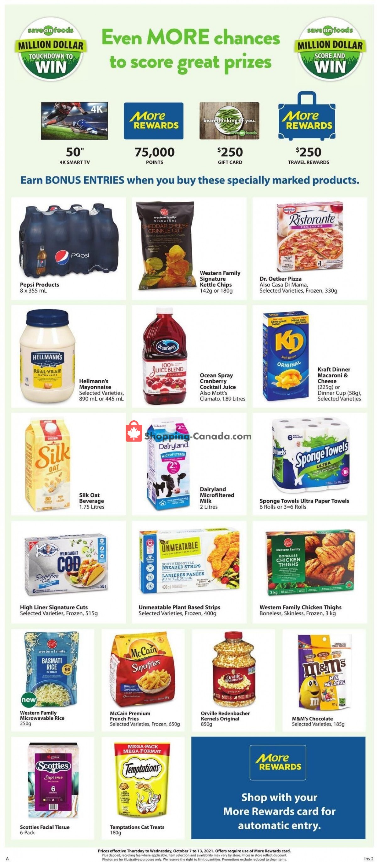 Save On Foods flyer from Thursday October 7, 2021 to Wednesday October 13, 2021 - page 12
