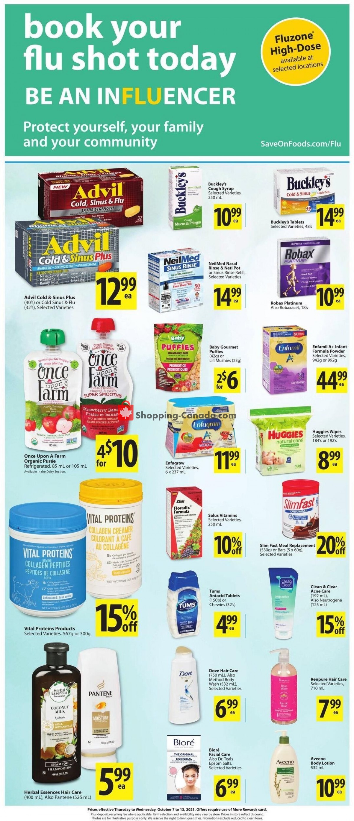 Save On Foods flyer from Thursday October 7, 2021 to Wednesday October 13, 2021 - page 16