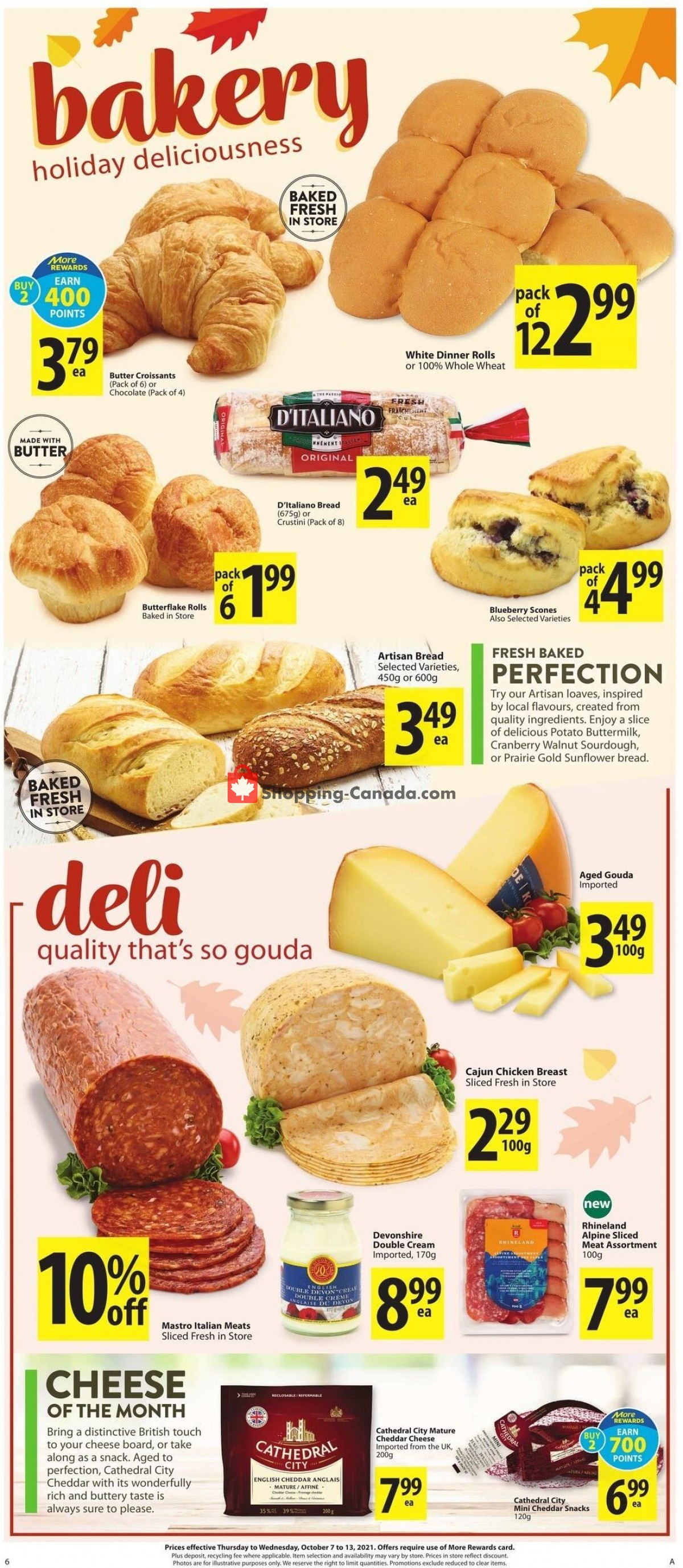 Save On Foods flyer from Thursday October 7, 2021 to Wednesday October 13, 2021 - page 6