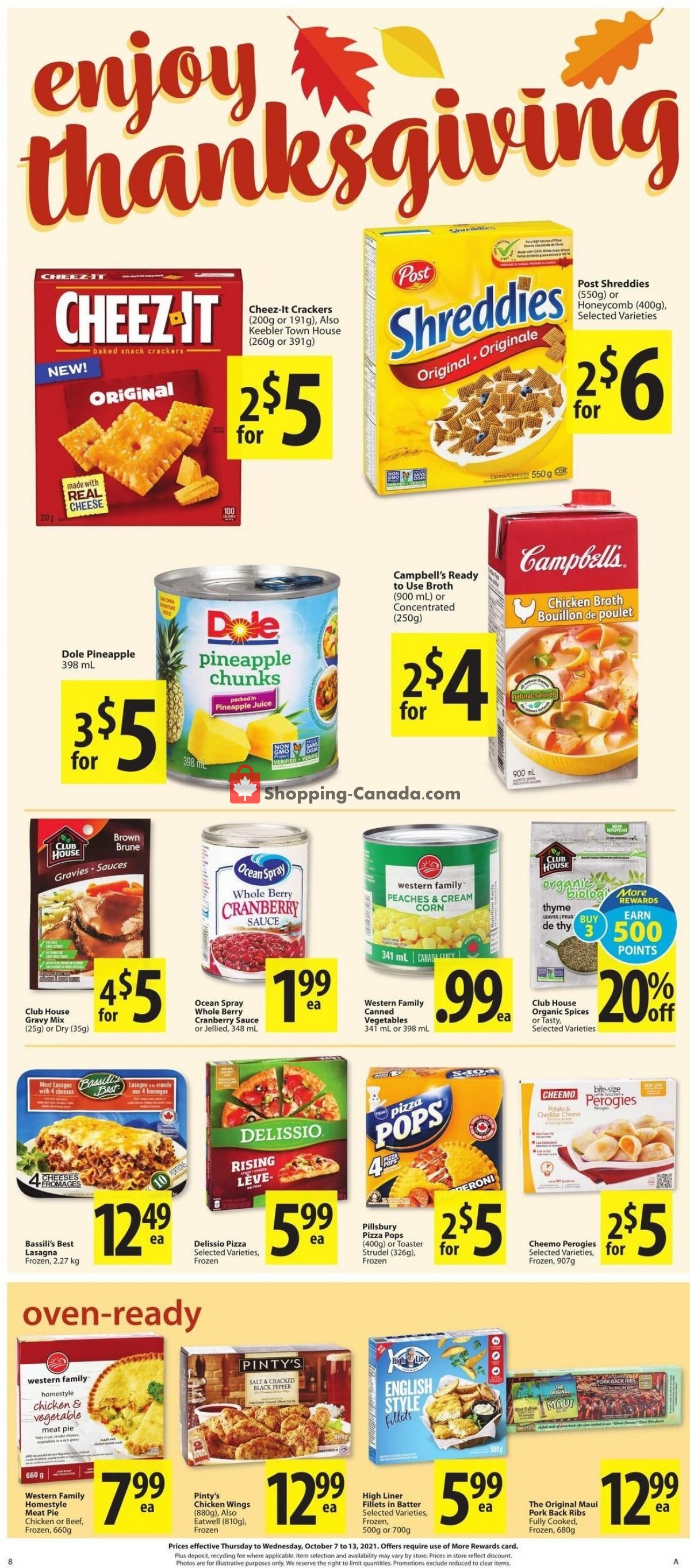 Save On Foods flyer from Thursday October 7, 2021 to Wednesday October 13, 2021 - page 8