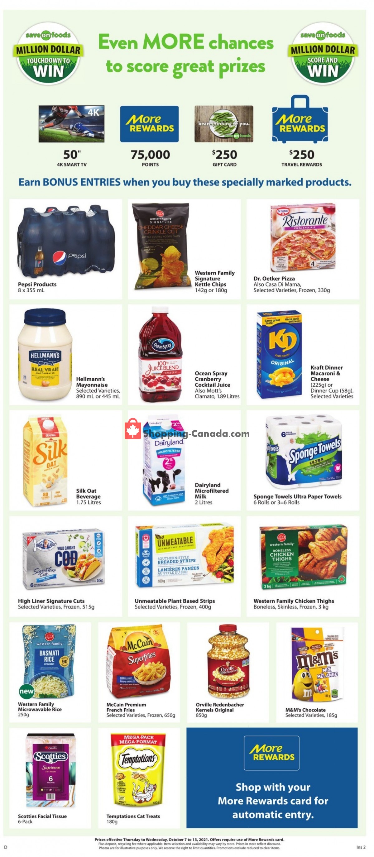 Save On Foods flyer from Thursday October 7, 2021 to Wednesday October 13, 2021 - page 12