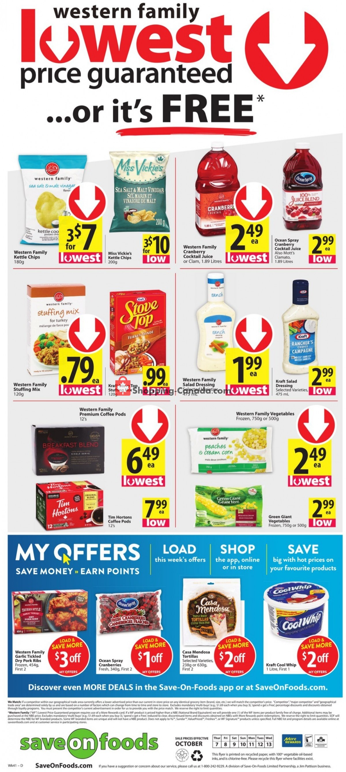 Save On Foods flyer from Thursday October 7, 2021 to Wednesday October 13, 2021 - page 14