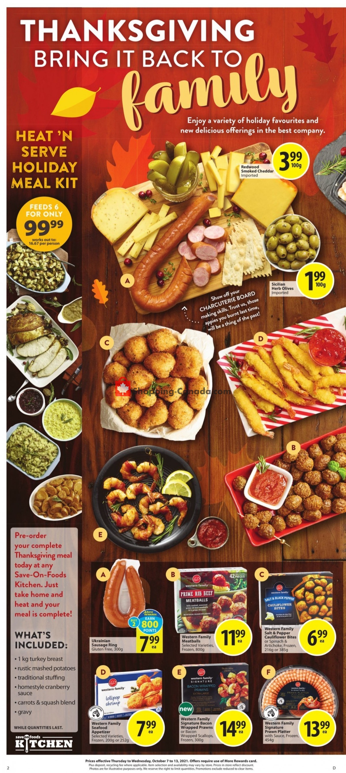 Save On Foods flyer from Thursday October 7, 2021 to Wednesday October 13, 2021 - page 2