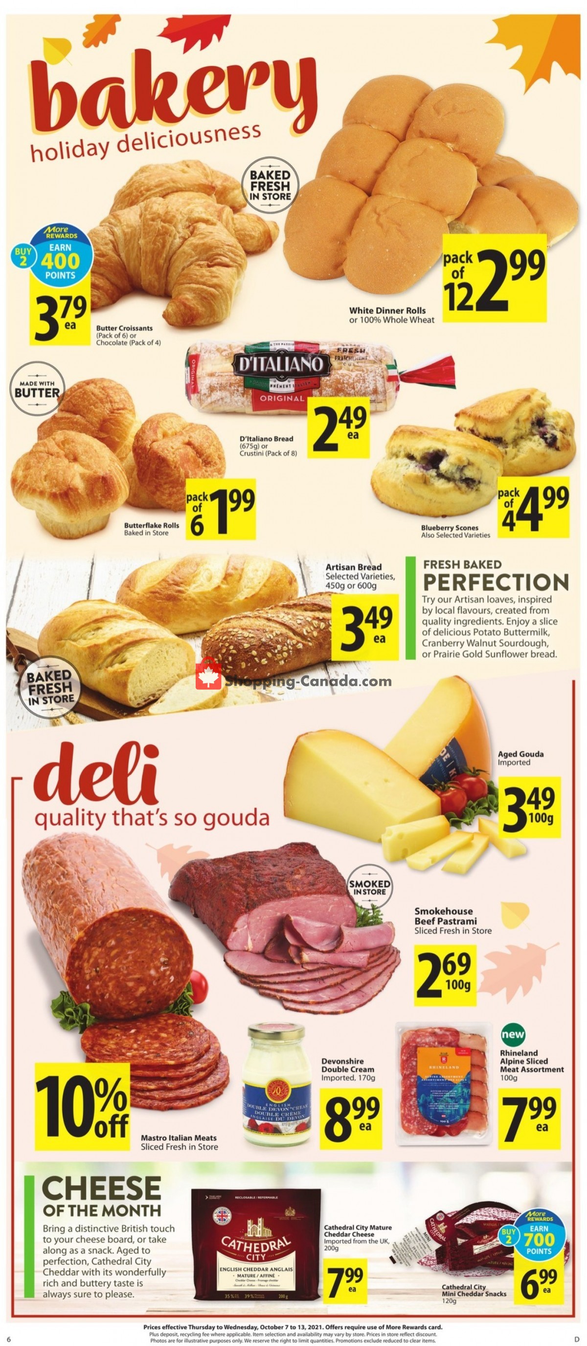 Save On Foods flyer from Thursday October 7, 2021 to Wednesday October 13, 2021 - page 6