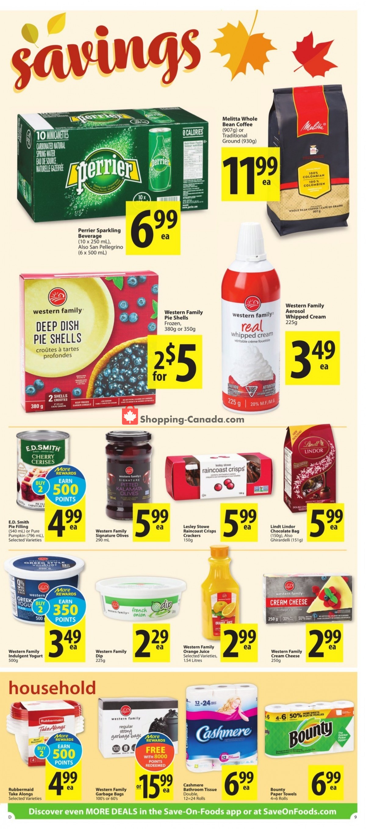 Save On Foods flyer from Thursday October 7, 2021 to Wednesday October 13, 2021 - page 9