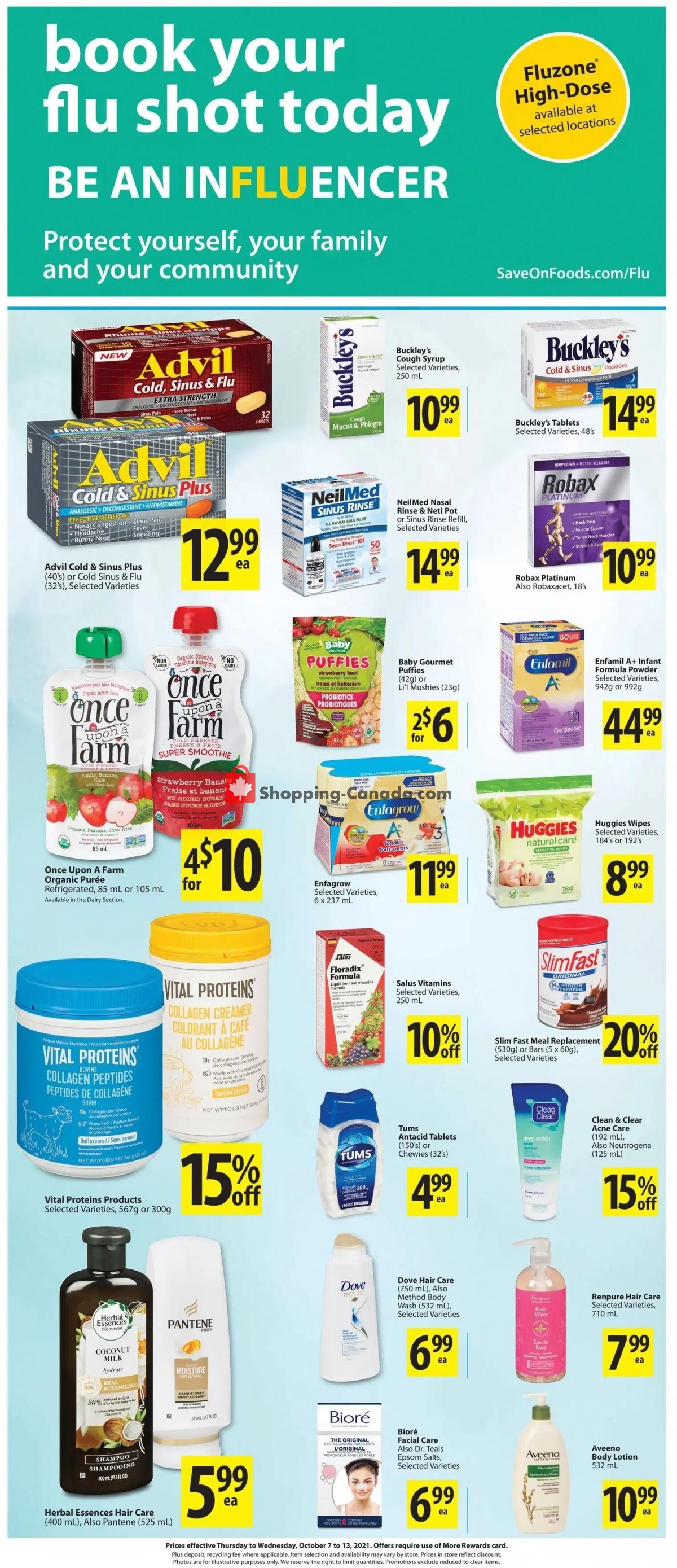 Save On Foods flyer from Thursday October 7, 2021 to Wednesday October 13, 2021 - page 16
