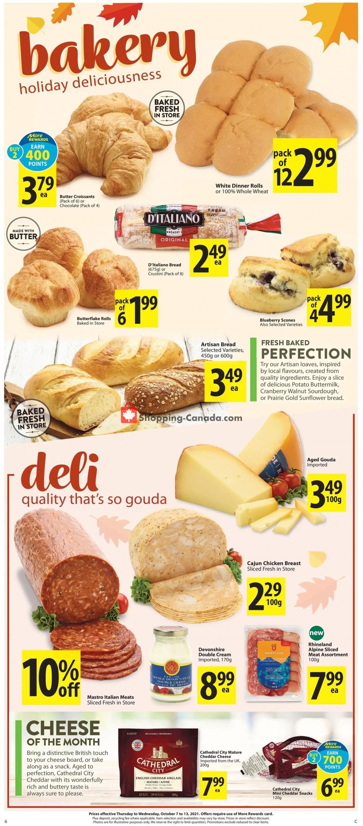 Save On Foods flyer from Thursday October 7, 2021 to Wednesday October 13, 2021 - page 6