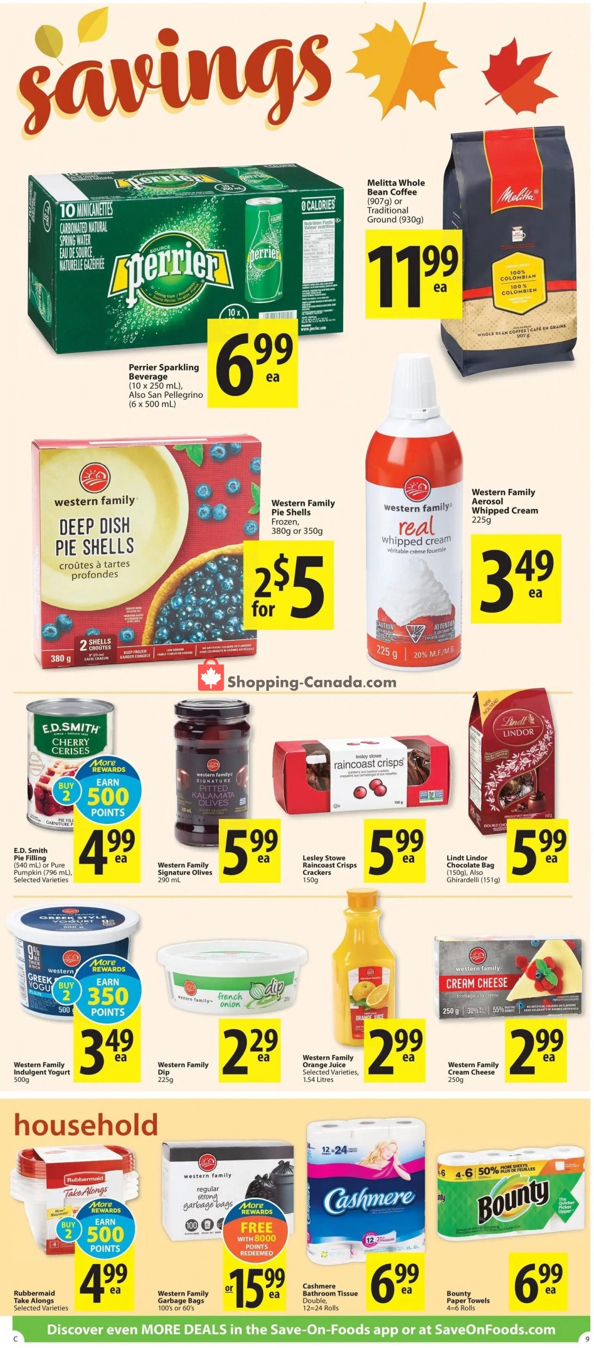 Save On Foods flyer from Thursday October 7, 2021 to Wednesday October 13, 2021 - page 9