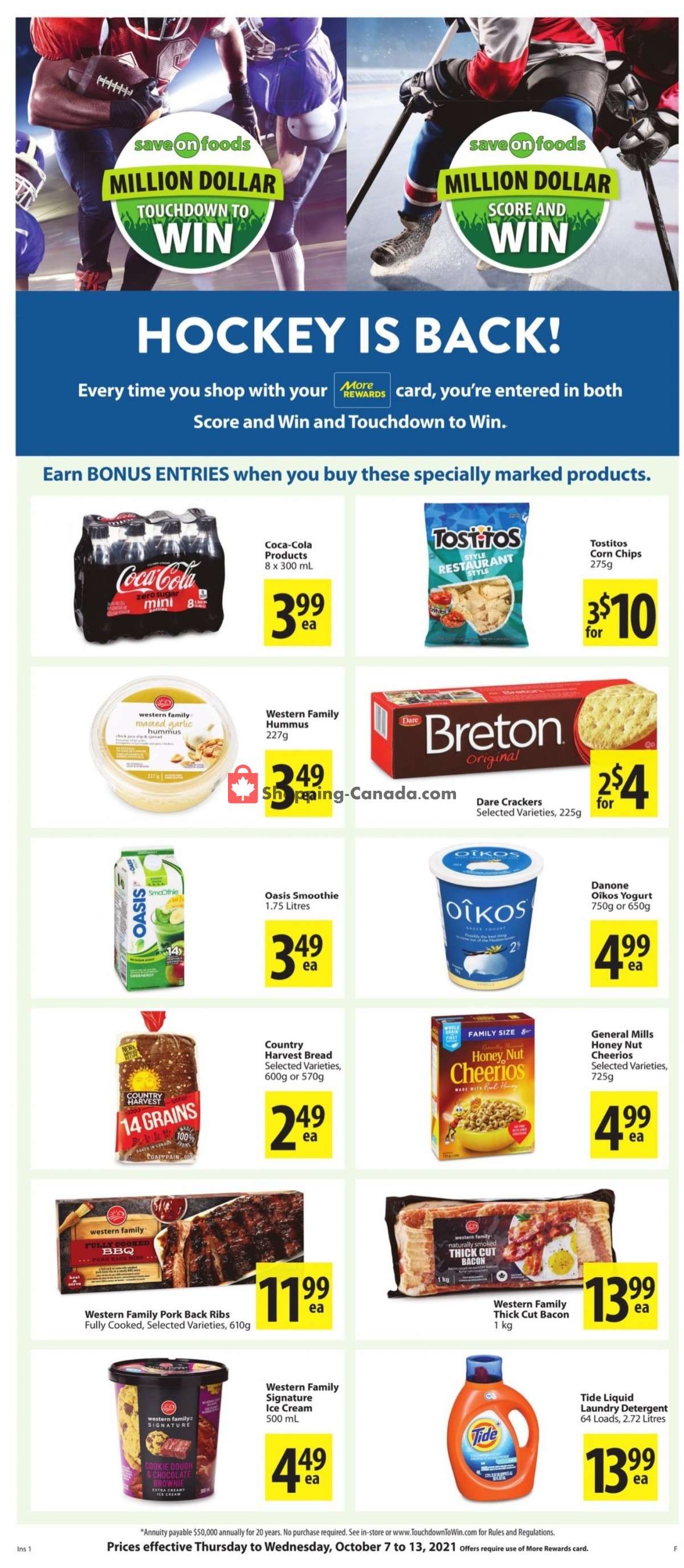Save On Foods flyer from Thursday October 7, 2021 to Wednesday October 13, 2021 - page 11
