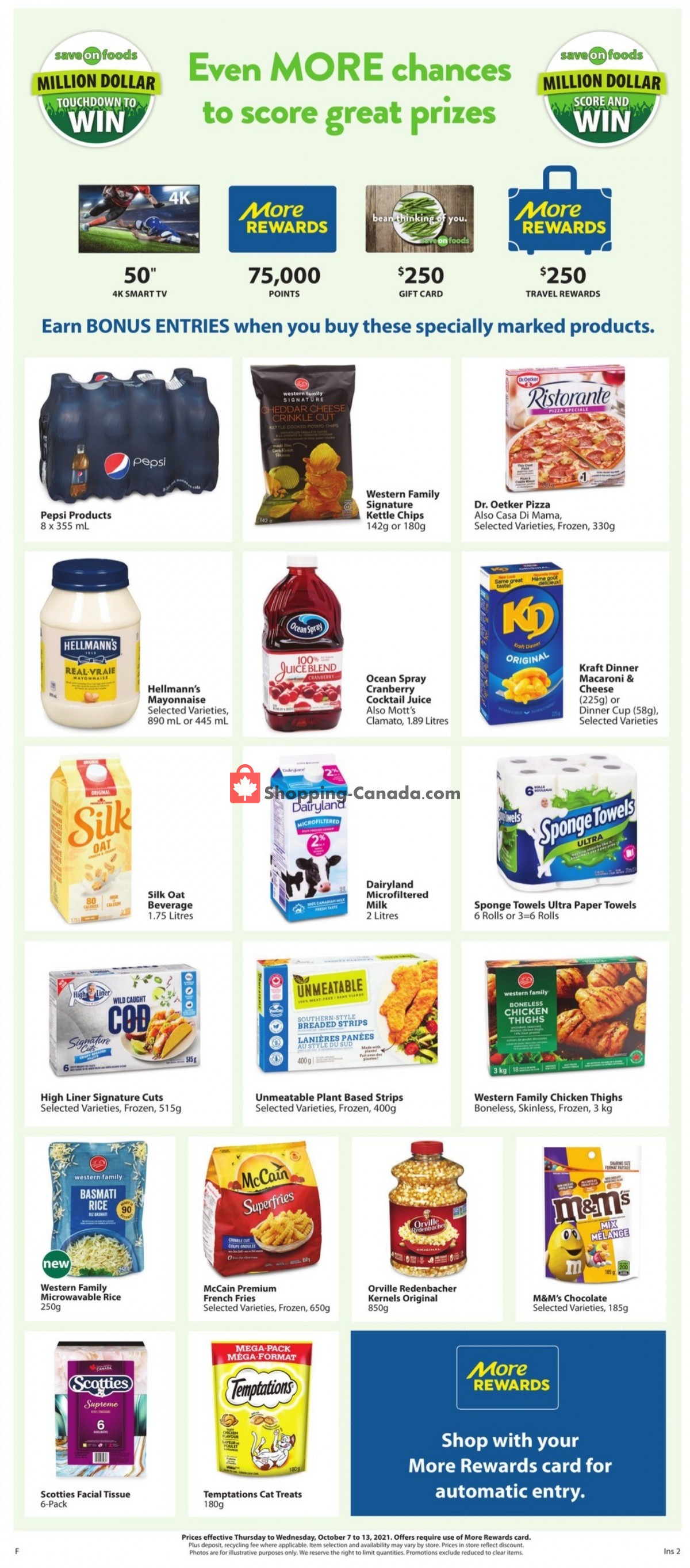 Save On Foods flyer from Thursday October 7, 2021 to Wednesday October 13, 2021 - page 12