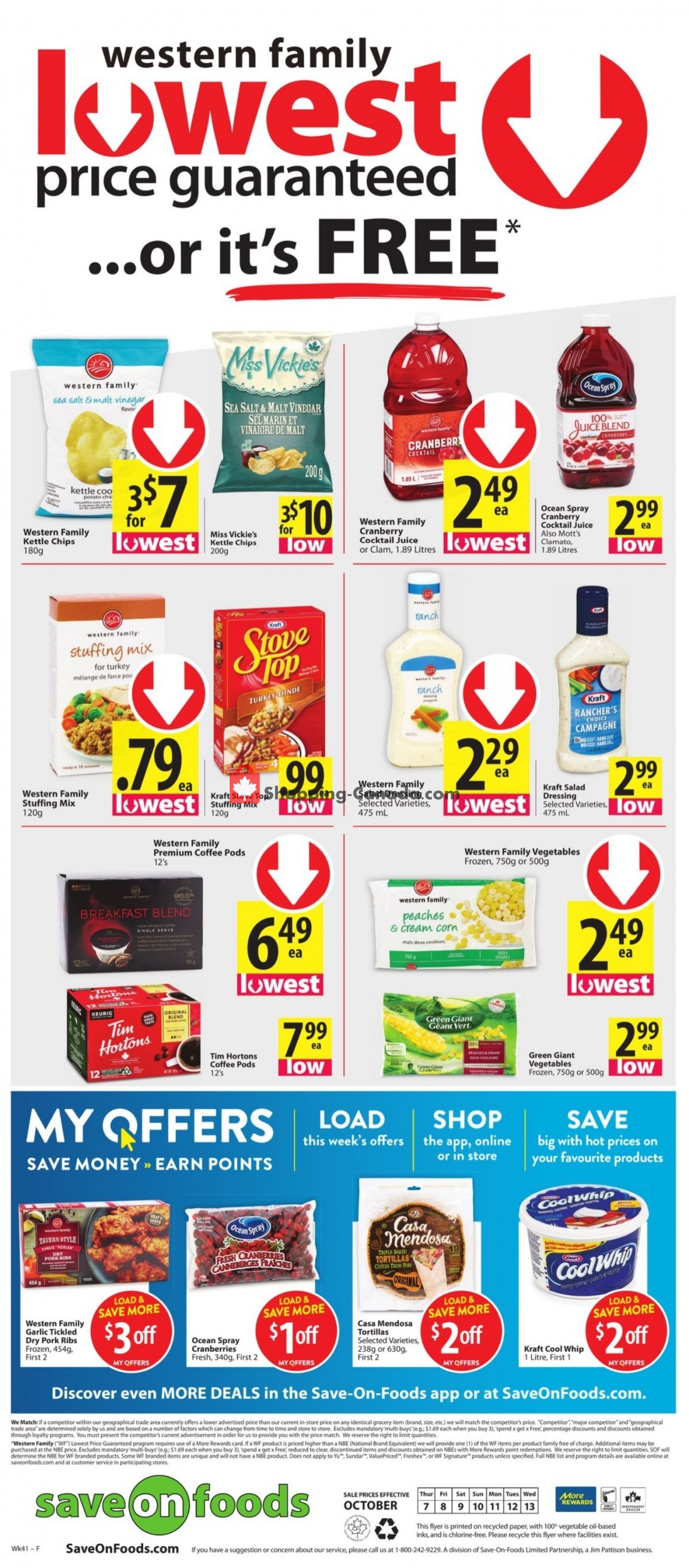 Save On Foods flyer from Thursday October 7, 2021 to Wednesday October 13, 2021 - page 14
